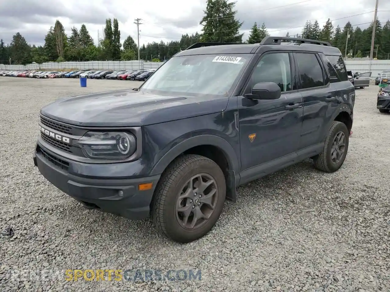 1 Photograph of a damaged car 3FMCR9D92NRE20989 FORD BRONCO 2022