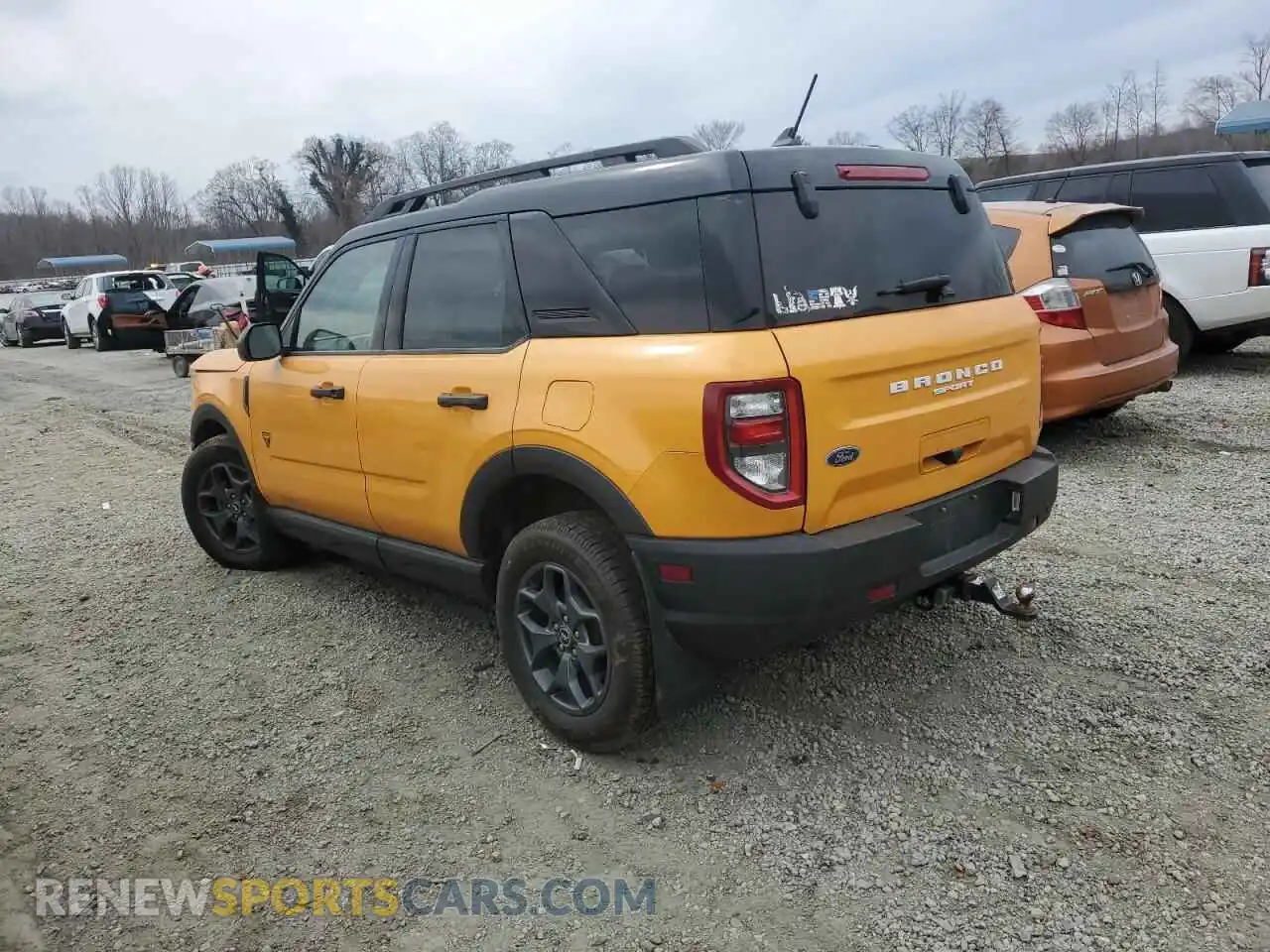2 Photograph of a damaged car 3FMCR9D93NRD21825 FORD BRONCO 2022