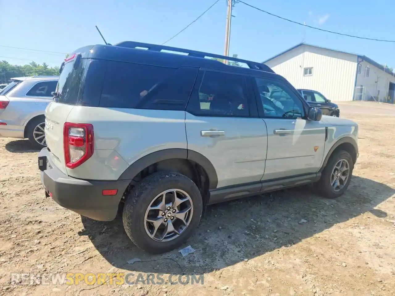 3 fotografías del automóvil dañado 3FMCR9D93NRD72189 FORD BRONCO 2022