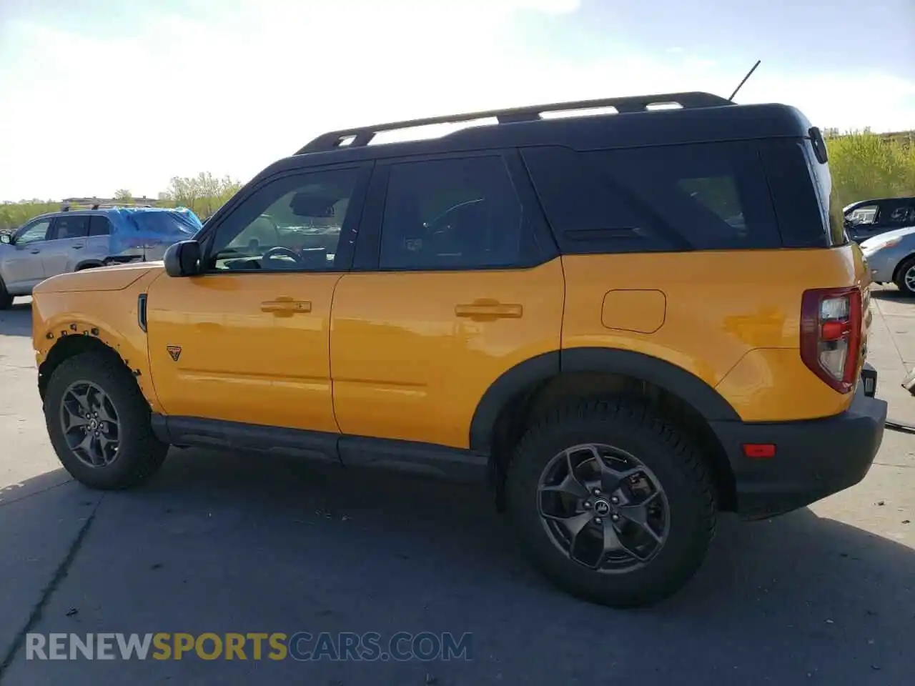 2 Photograph of a damaged car 3FMCR9D94NRD01034 FORD BRONCO 2022