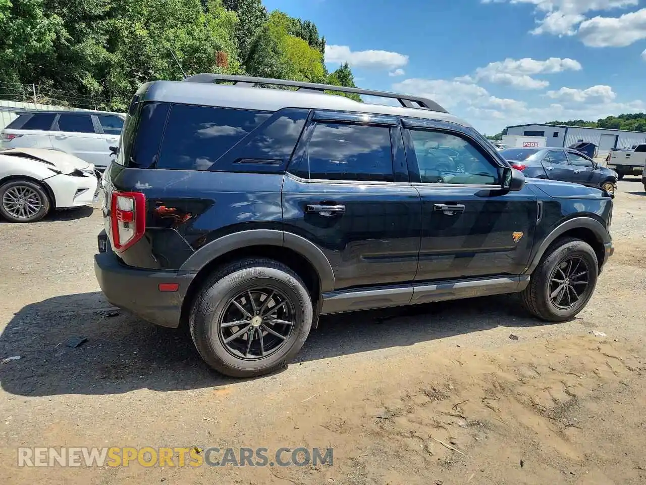 3 Фотография поврежденного автомобиля 3FMCR9D94NRD33370 FORD BRONCO 2022