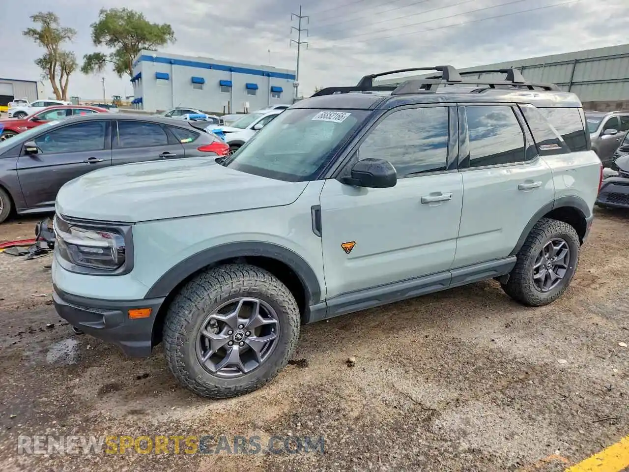 1 Photograph of a damaged car 3FMCR9D96NRD54009 FORD BRONCO 2022
