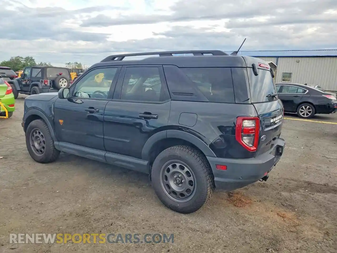 2 fotografías del automóvil dañado 3FMCR9D9XNRD32031 FORD BRONCO 2022