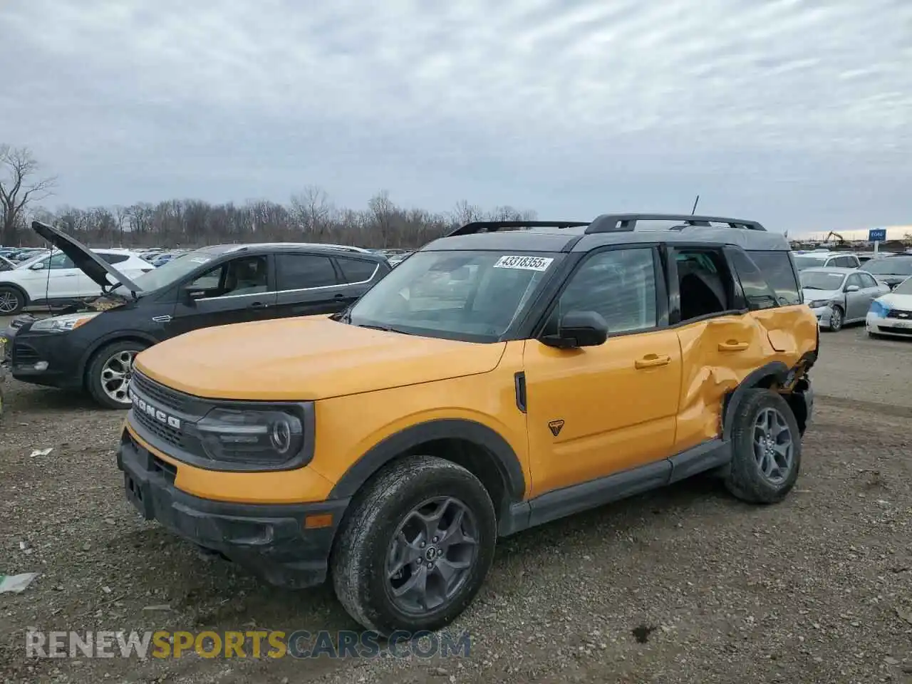 1 Photograph of a damaged car 3FMCR9D9XNRD78698 FORD BRONCO 2022