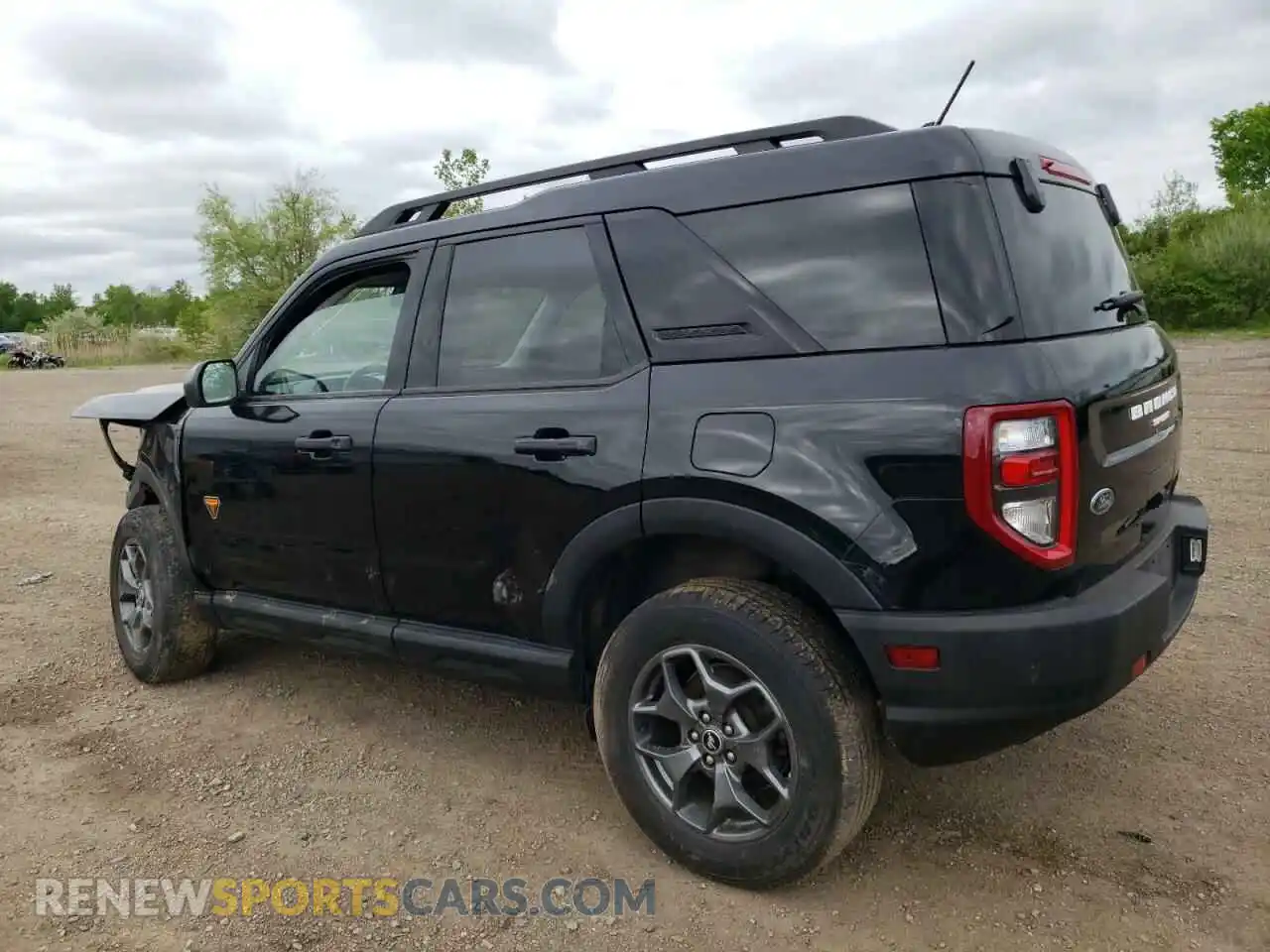 2 Photograph of a damaged car 3FMCR9D9XNRE21095 FORD BRONCO 2022