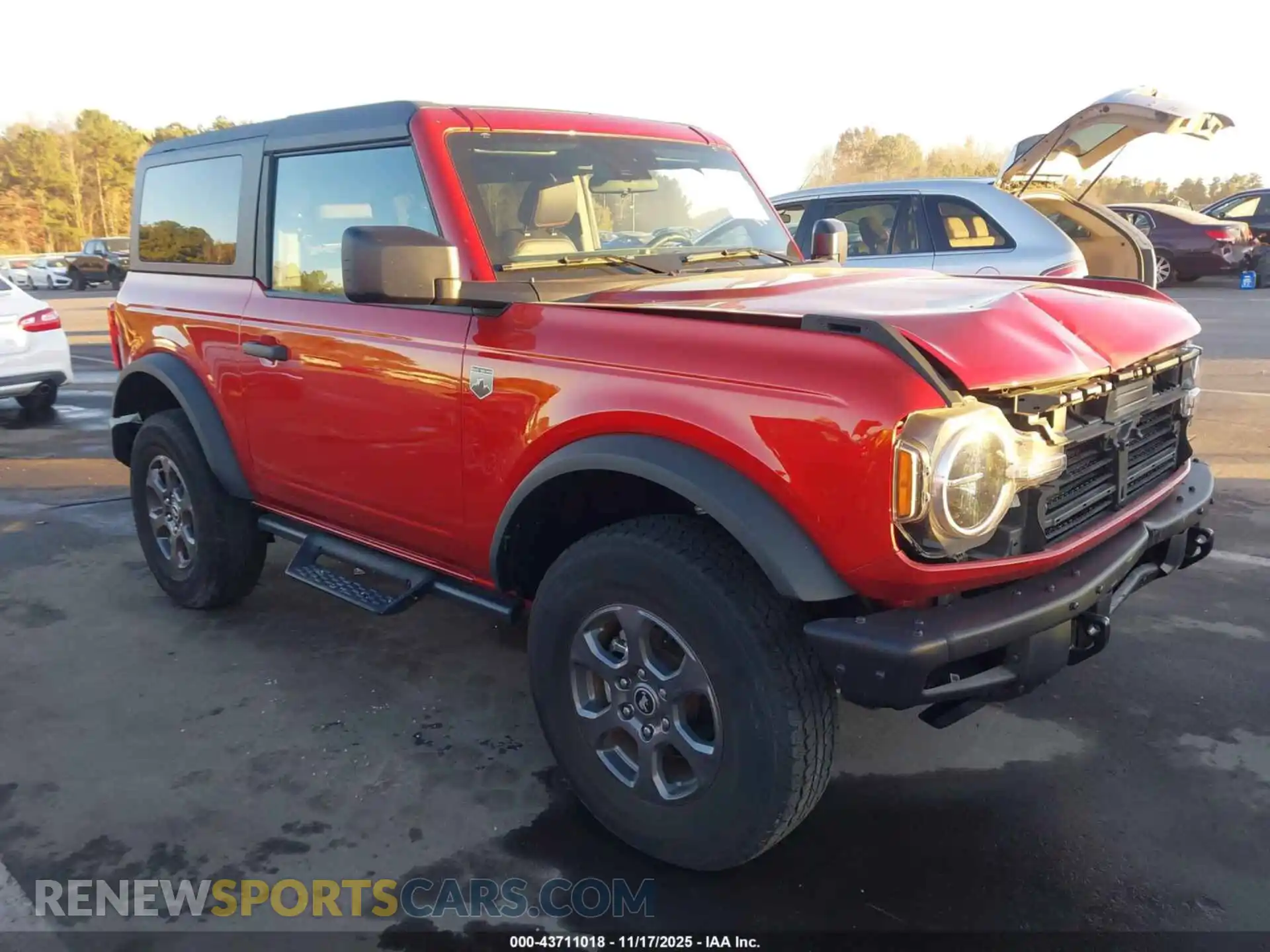 1 Photograph of a damaged car 1FMDE5AH1PLB44357 FORD BRONCO 2023