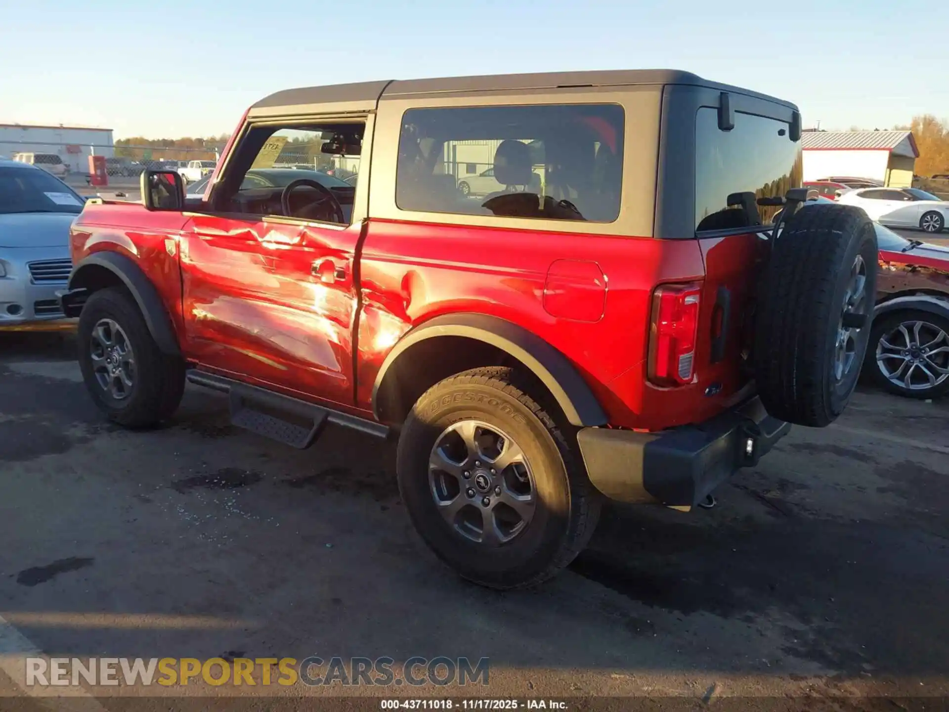 3 Photograph of a damaged car 1FMDE5AH1PLB44357 FORD BRONCO 2023