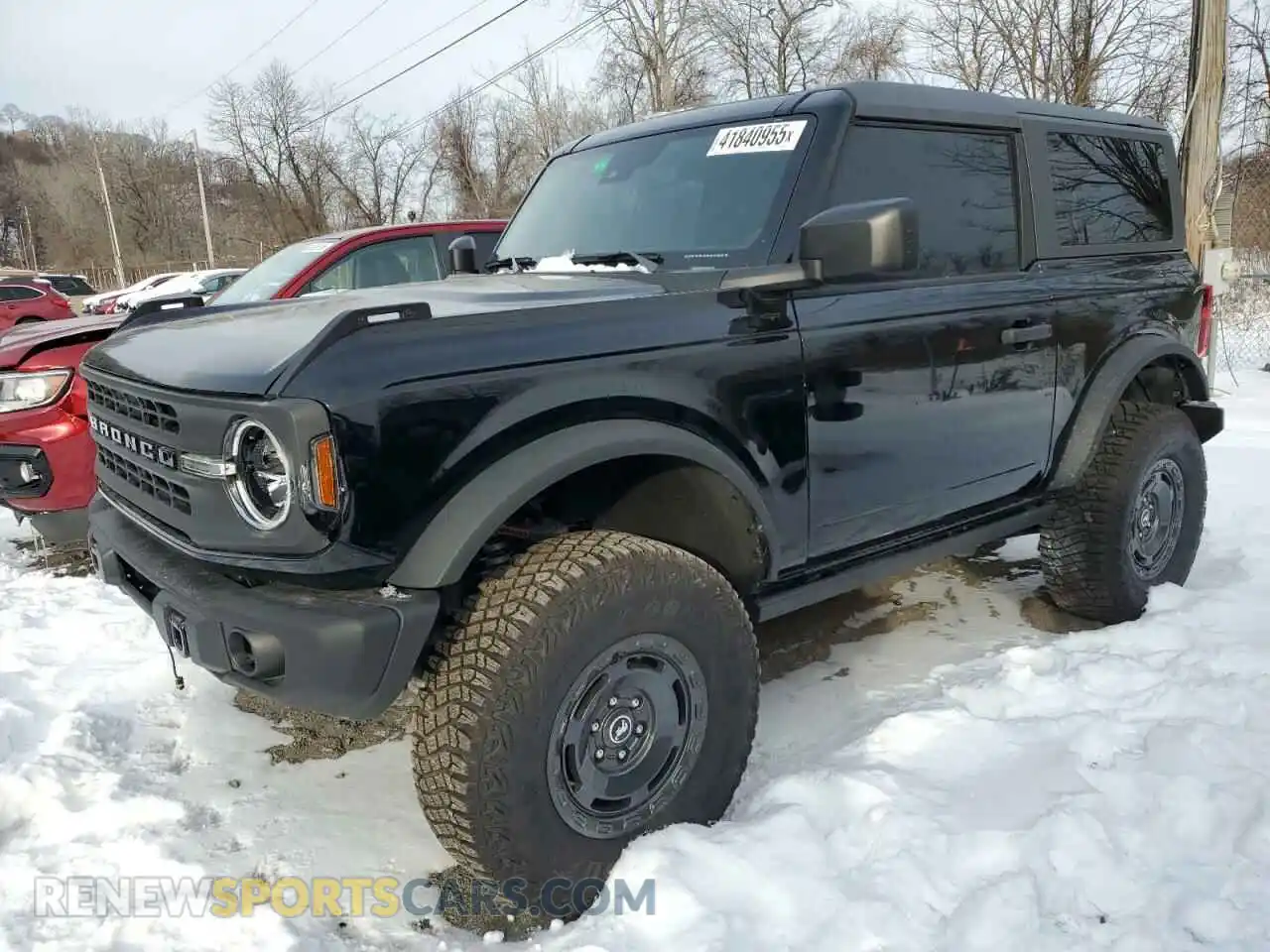 1 Photograph of a damaged car 1FMDE5AH2PLA91748 FORD BRONCO 2023