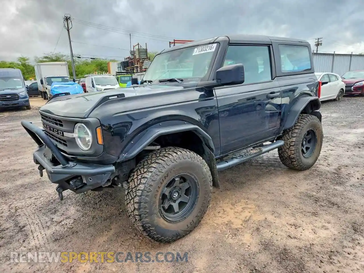 1 fotografías del automóvil dañado 1FMDE5AH3PLB27074 FORD BRONCO 2023