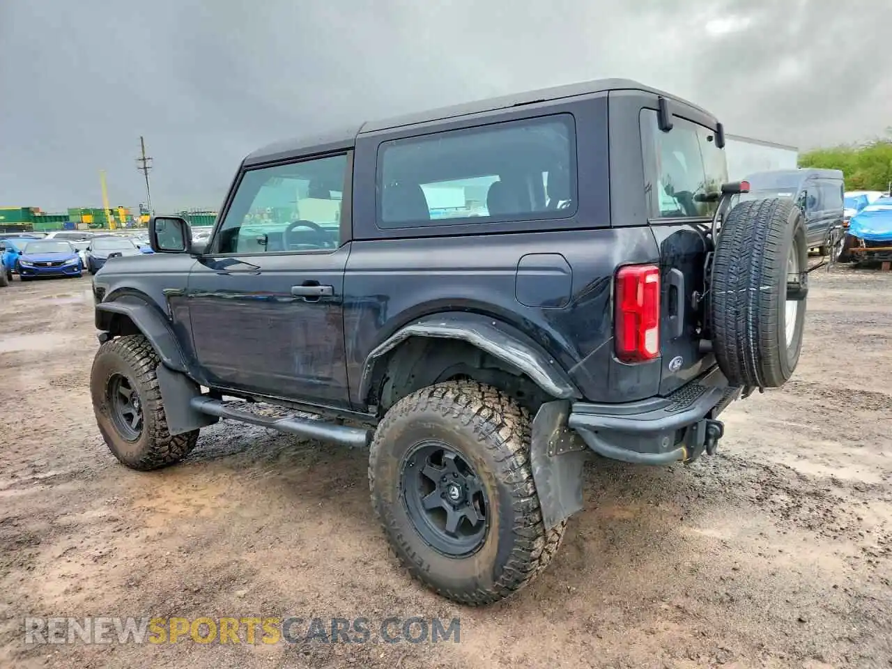 2 fotografías del automóvil dañado 1FMDE5AH3PLB27074 FORD BRONCO 2023