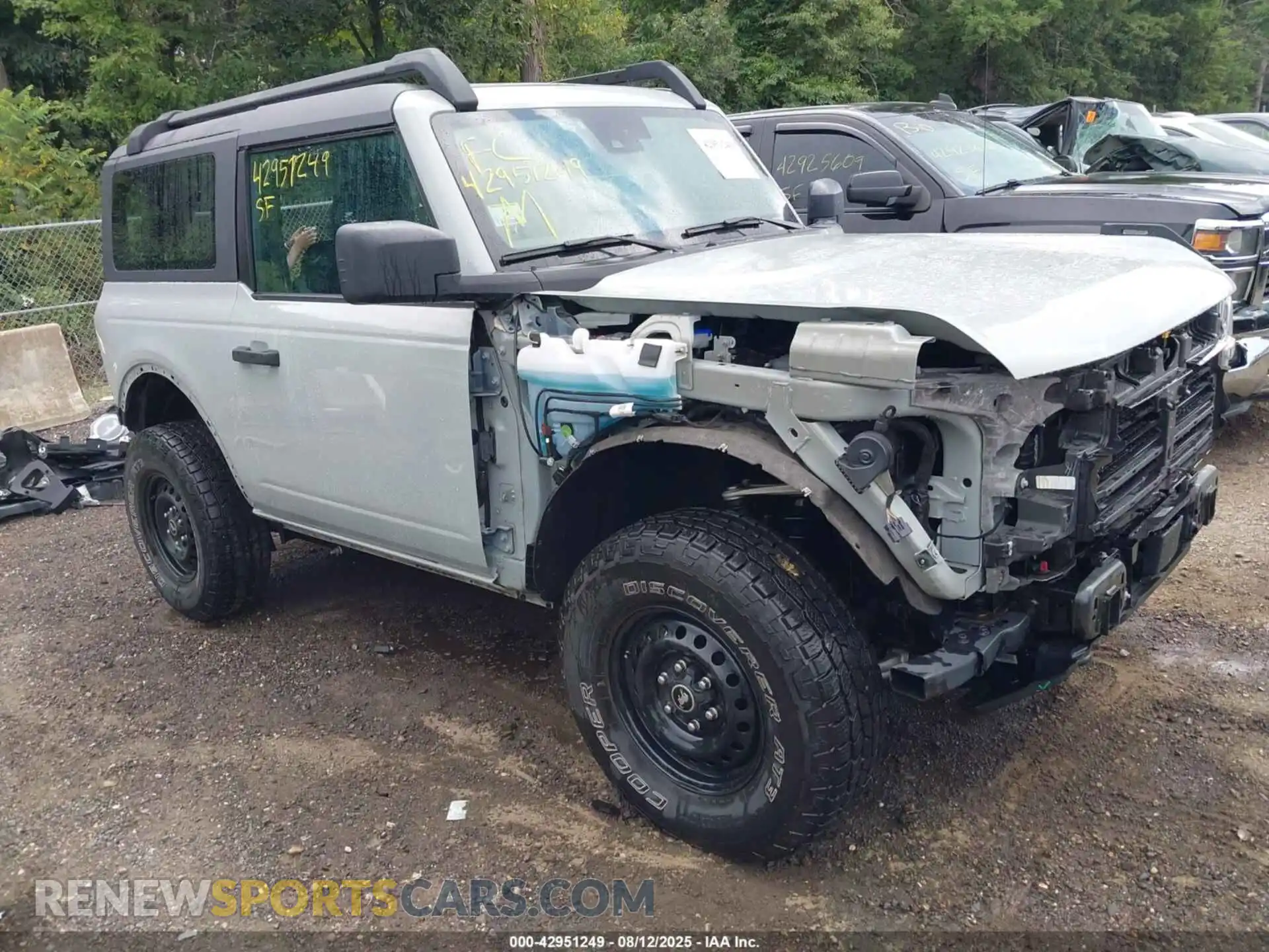1 fotografías del automóvil dañado 1FMDE5AH5PLB27206 FORD BRONCO 2023
