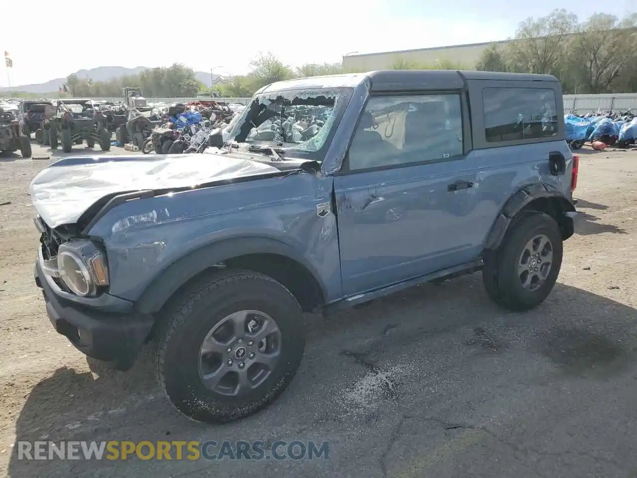 1 Photograph of a damaged car 1FMDE5AH6PLB63177 FORD BRONCO 2023