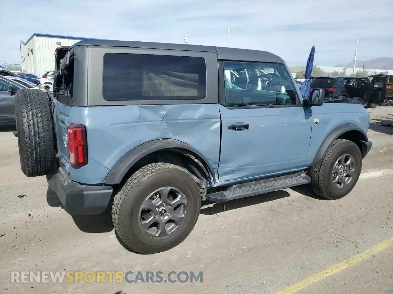 3 Photograph of a damaged car 1FMDE5AH6PLB63177 FORD BRONCO 2023