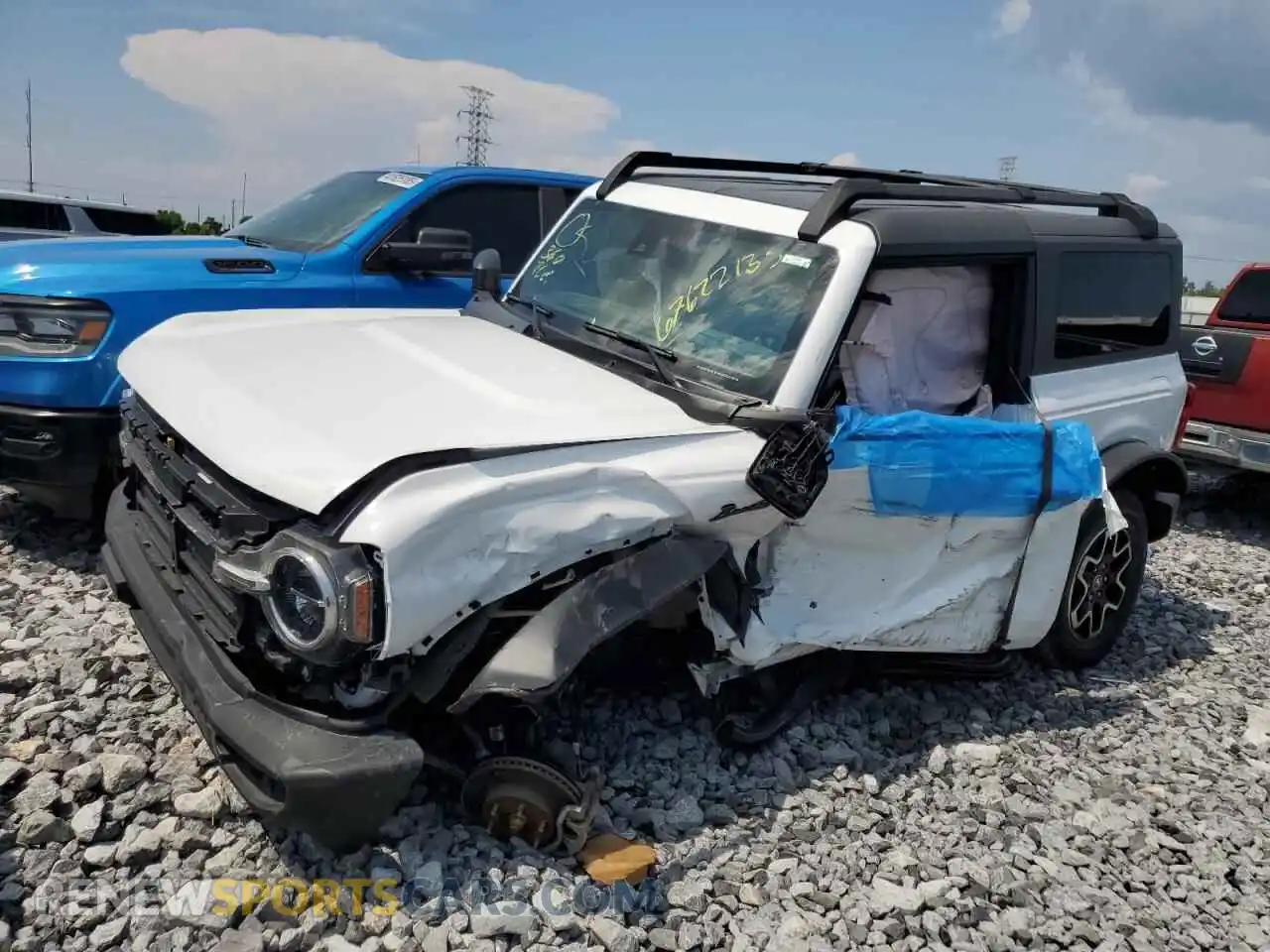 1 Photograph of a damaged car 1FMDE5AP1PLA94504 FORD BRONCO 2023