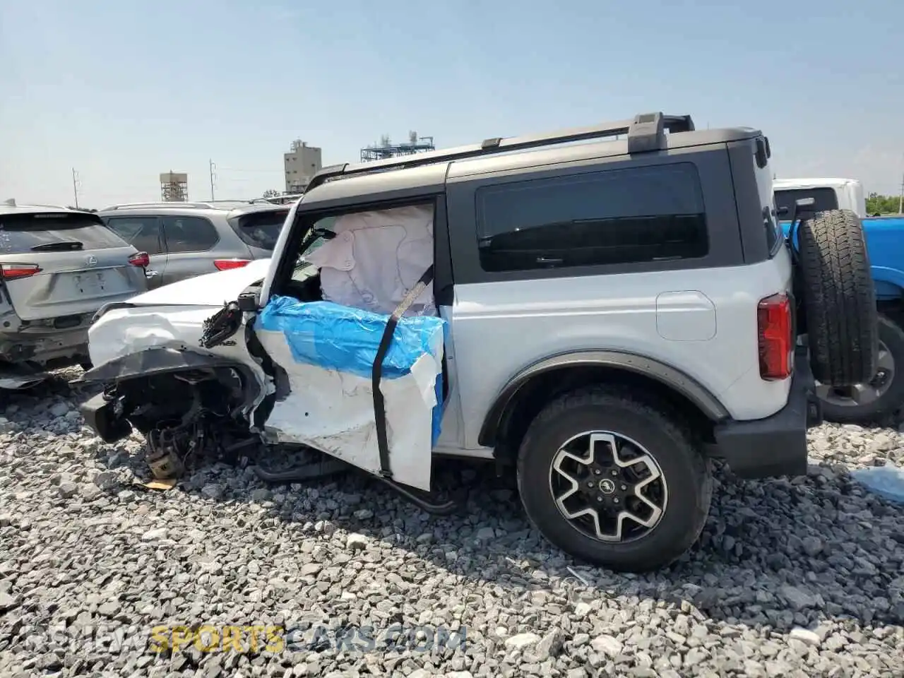 2 Photograph of a damaged car 1FMDE5AP1PLA94504 FORD BRONCO 2023