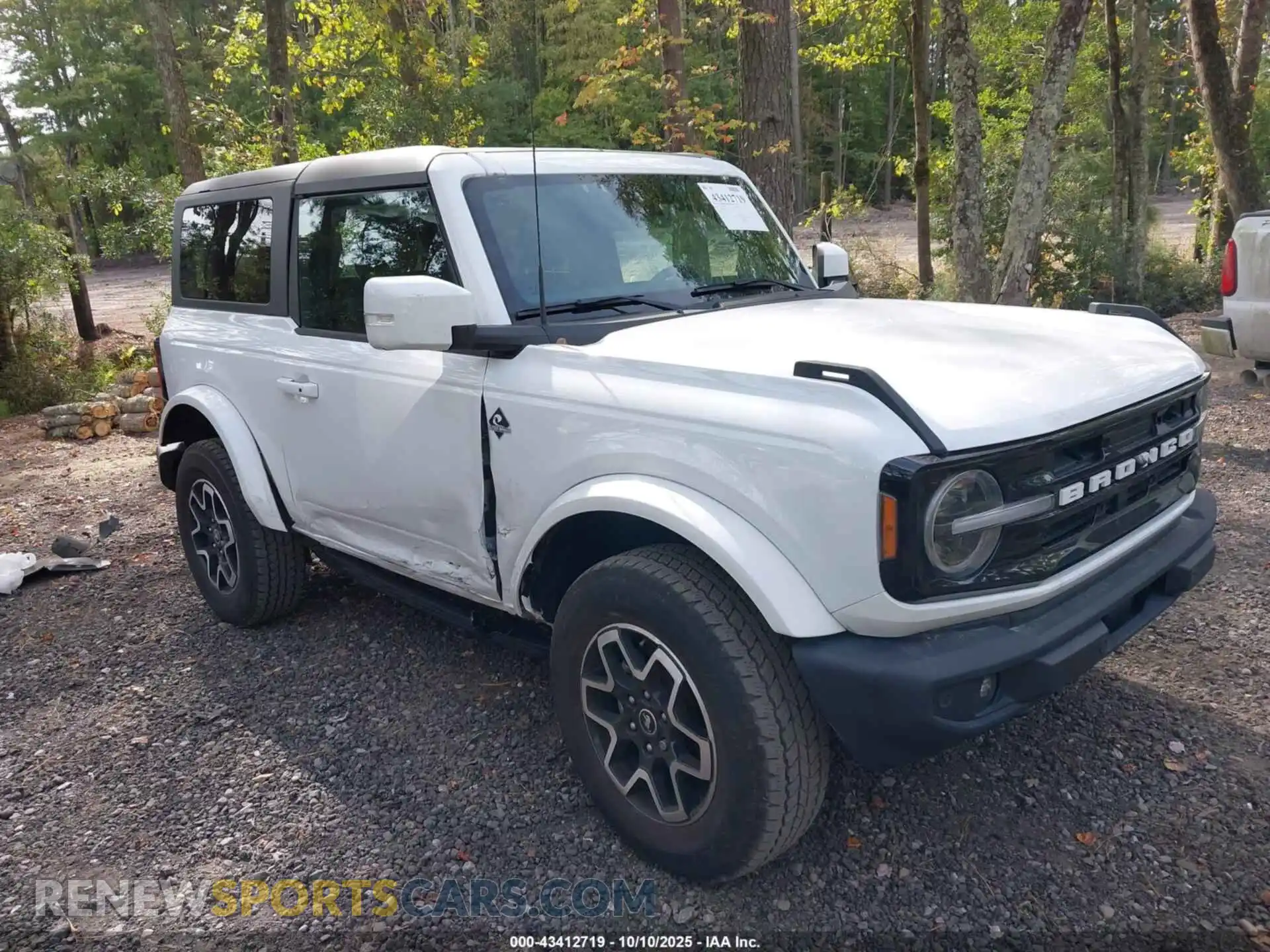 1 Photograph of a damaged car 1FMDE5AP1PLA95197 FORD BRONCO 2023