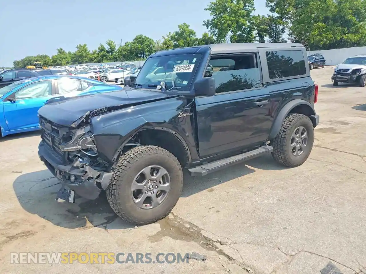 1 Photograph of a damaged car 1FMDE5AP1PLB88527 FORD BRONCO 2023