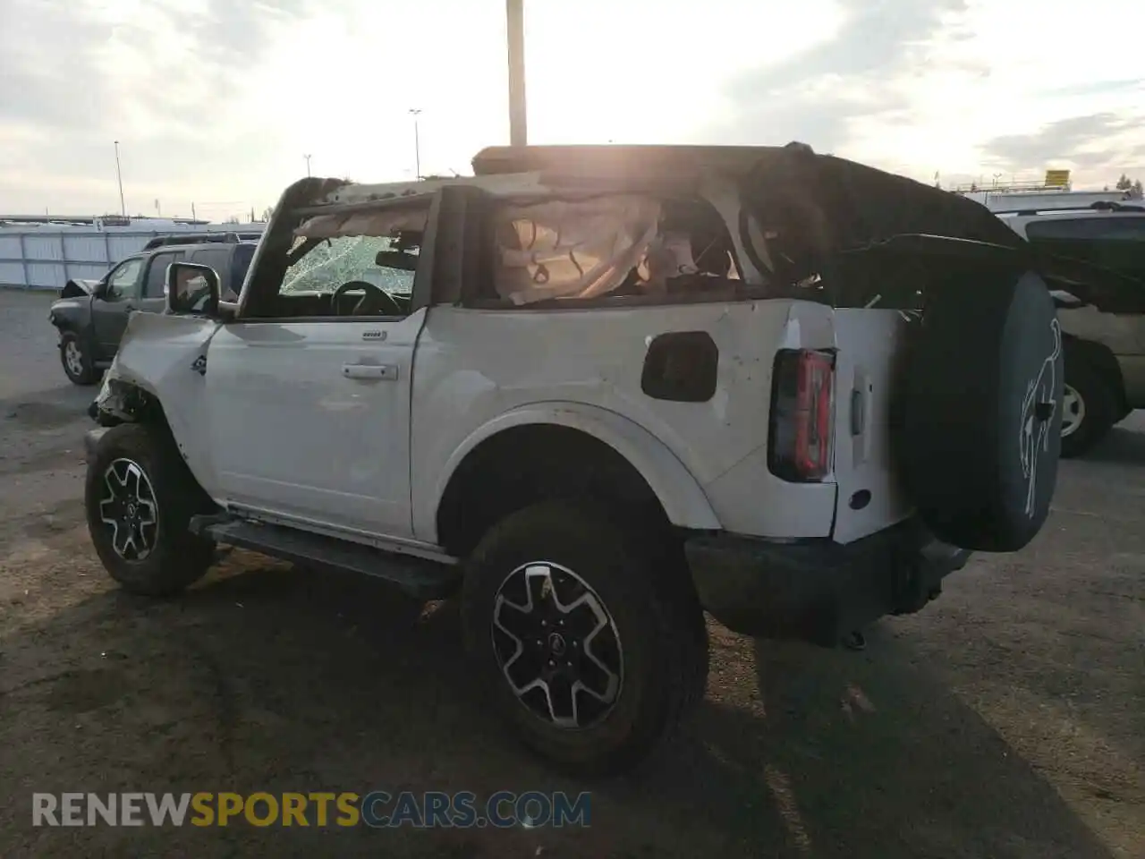 2 Photograph of a damaged car 1FMDE5AP2PLB41412 FORD BRONCO 2023