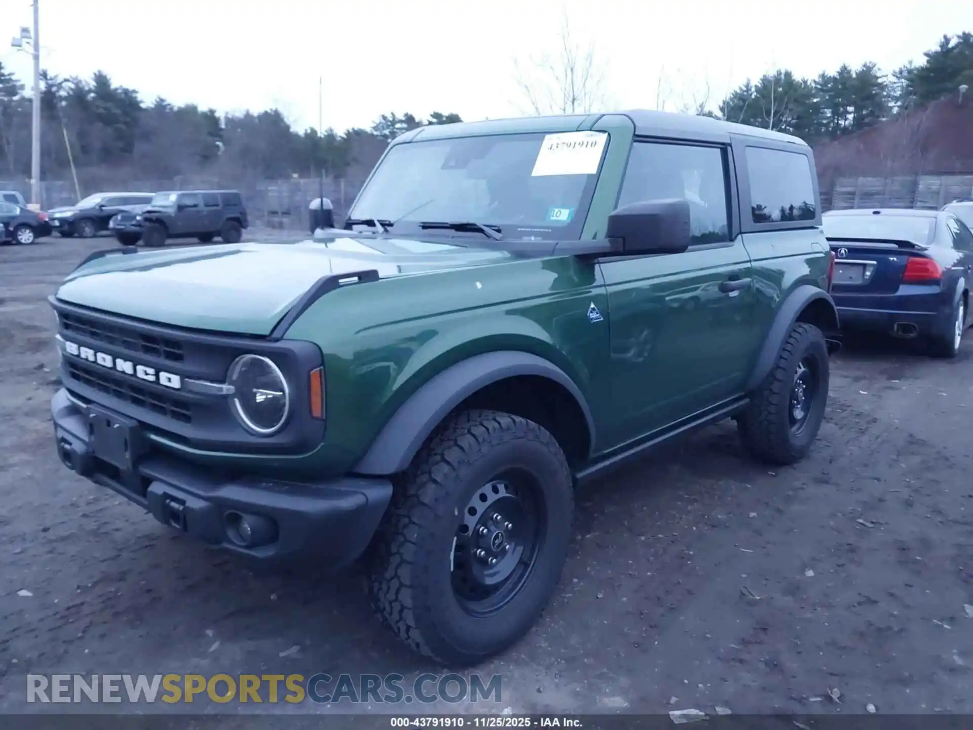 2 Photograph of a damaged car 1FMDE5AP2PLB70912 FORD BRONCO 2023