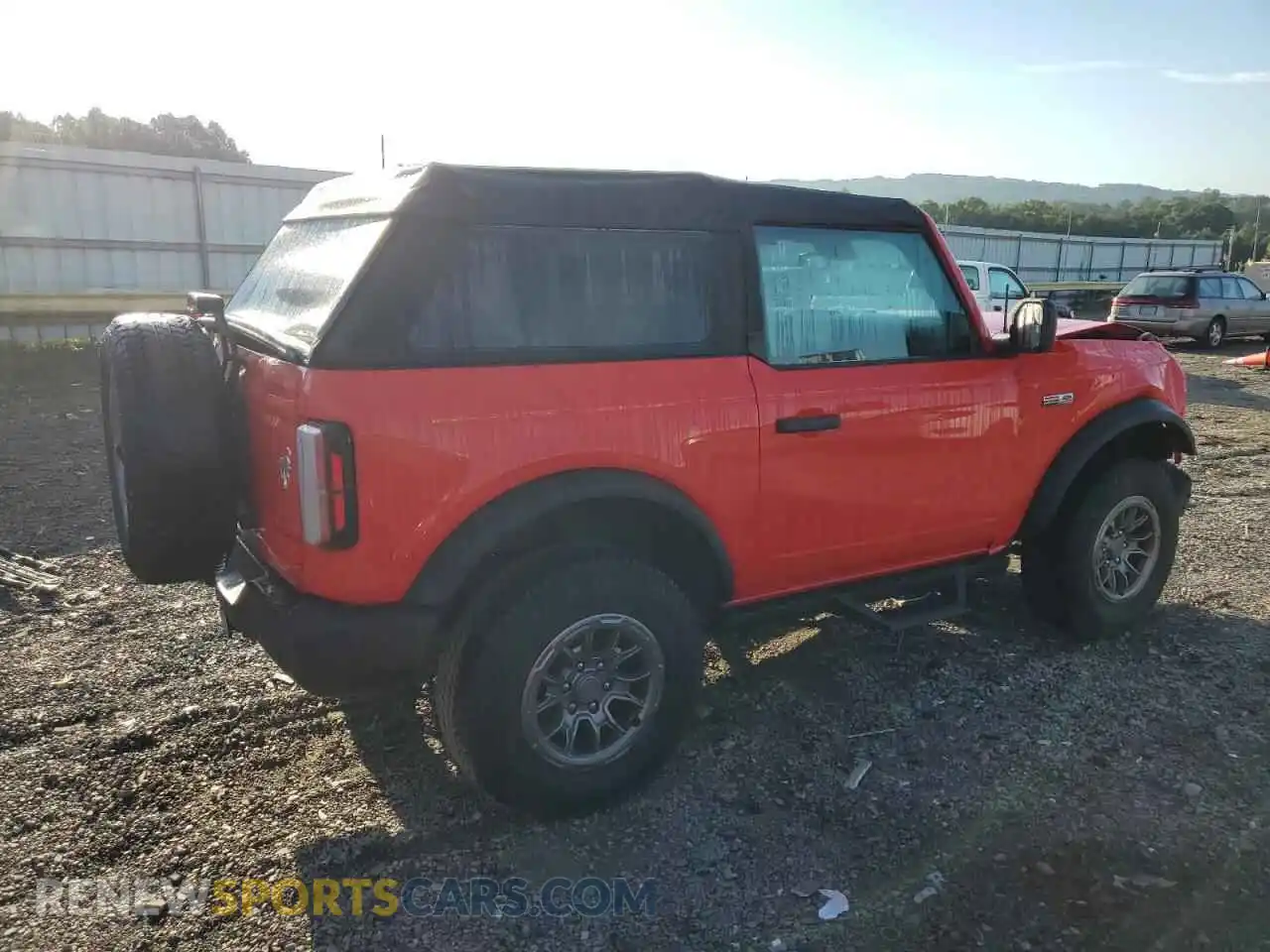 3 Photograph of a damaged car 1FMDE5AP6PLA93946 FORD BRONCO 2023