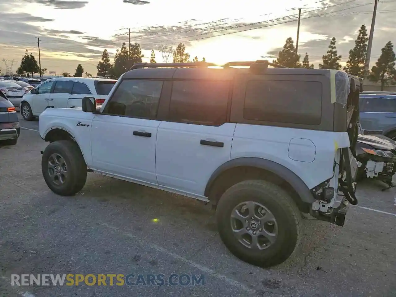 2 Photograph of a damaged car 1FMDE5BH0PLB09601 FORD BRONCO 2023