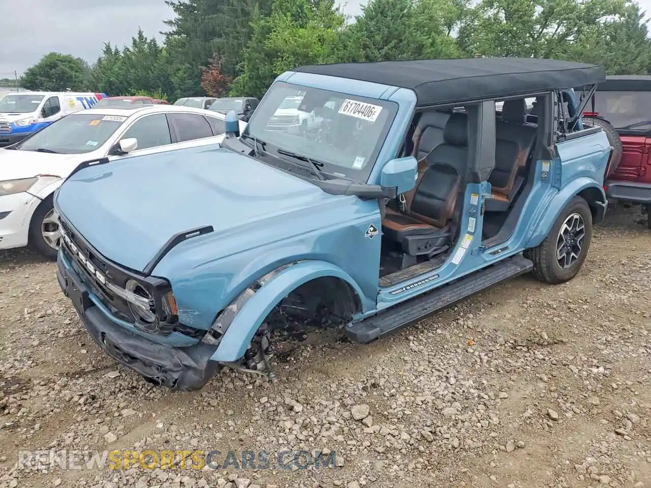 1 Photograph of a damaged car 1FMDE5BH0PLB99607 FORD BRONCO 2023