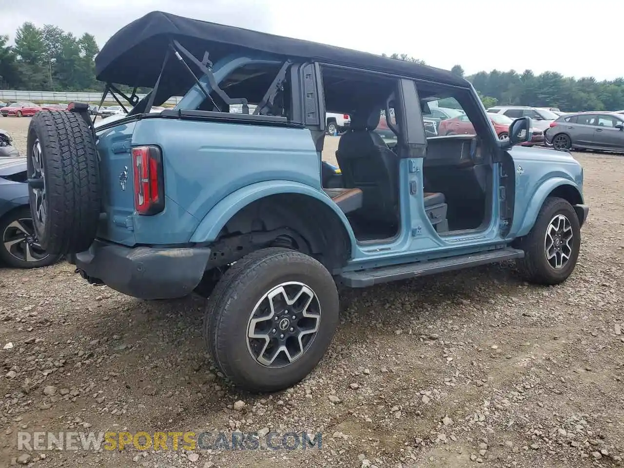 3 Photograph of a damaged car 1FMDE5BH0PLB99607 FORD BRONCO 2023