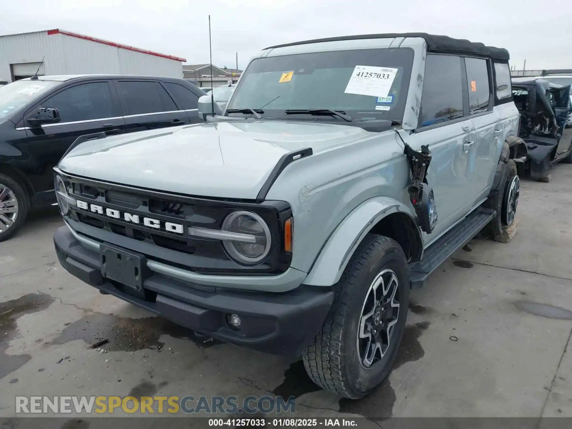 2 Photograph of a damaged car 1FMDE5BH1PLB06304 FORD BRONCO 2023