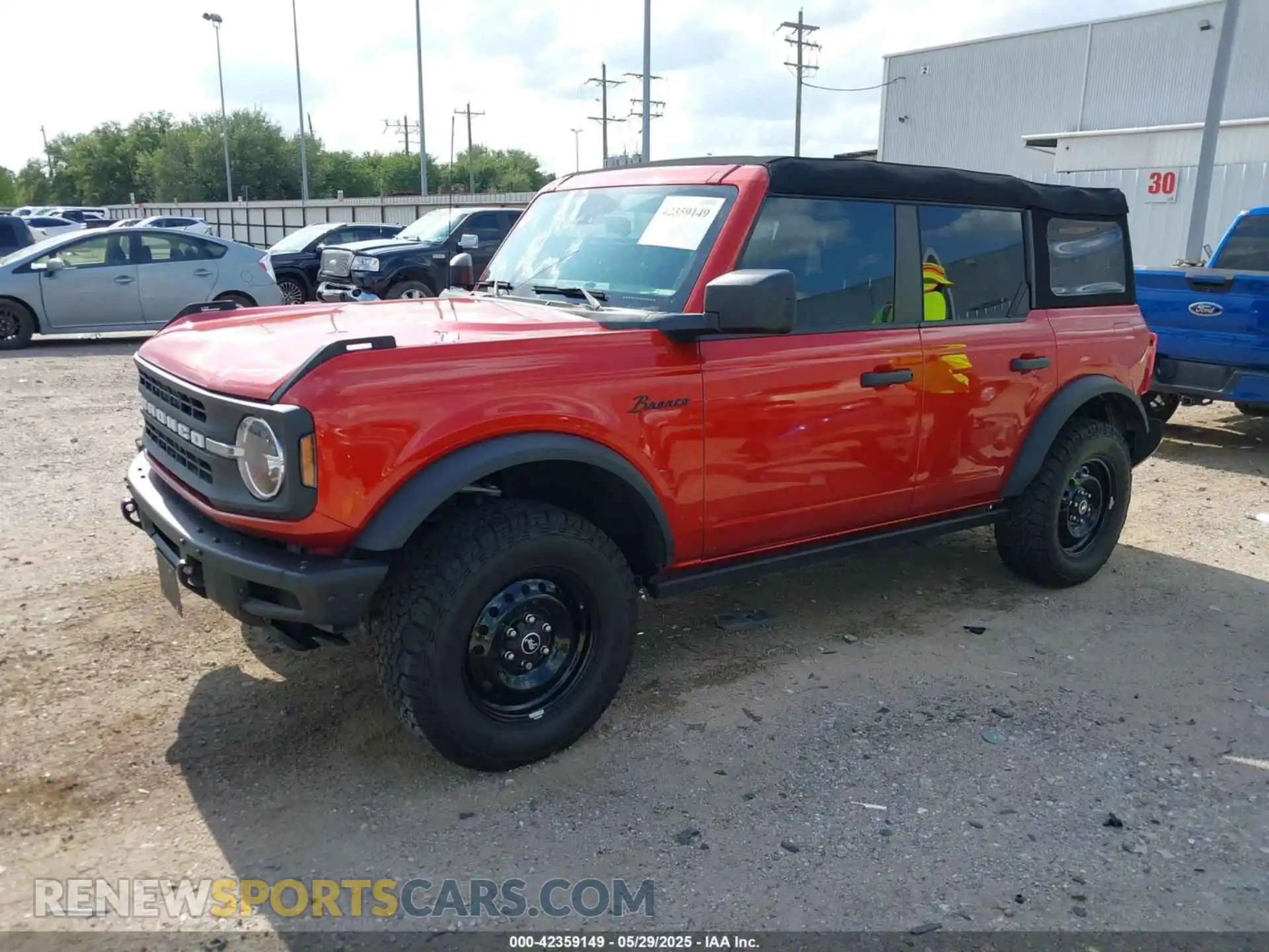 2 Photograph of a damaged car 1FMDE5BH1PLB27668 FORD BRONCO 2023