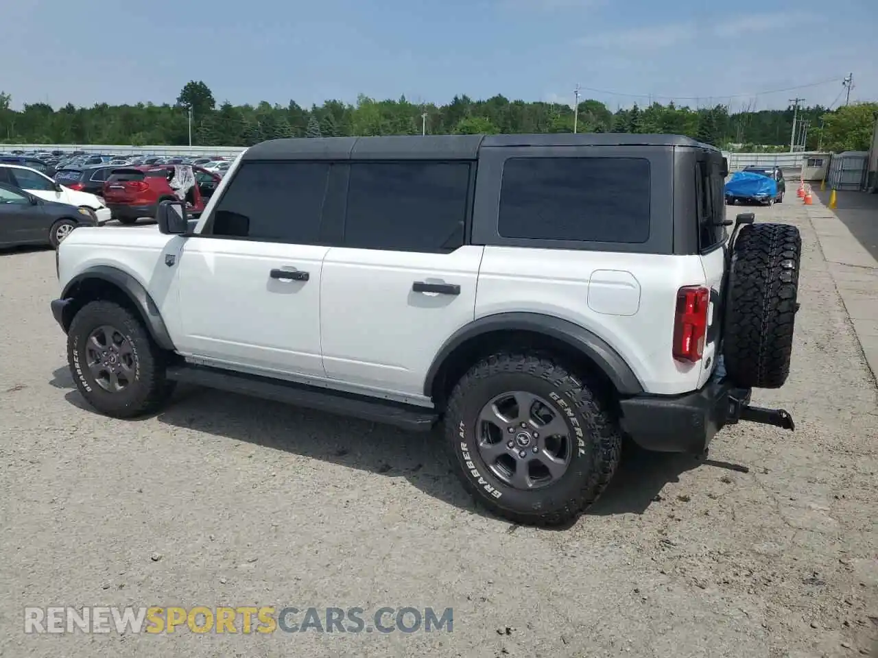 2 Photograph of a damaged car 1FMDE5BH2PLB20499 FORD BRONCO 2023