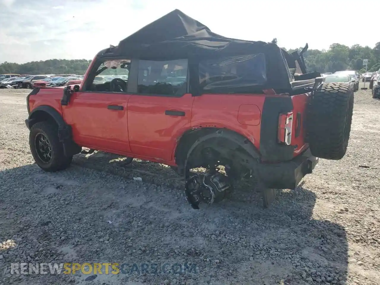 2 Photograph of a damaged car 1FMDE5BH3PLB33908 FORD BRONCO 2023