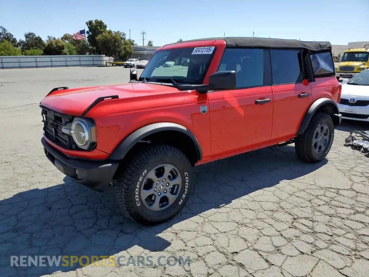 1 Photograph of a damaged car 1FMDE5BH7PLB20630 FORD BRONCO 2023