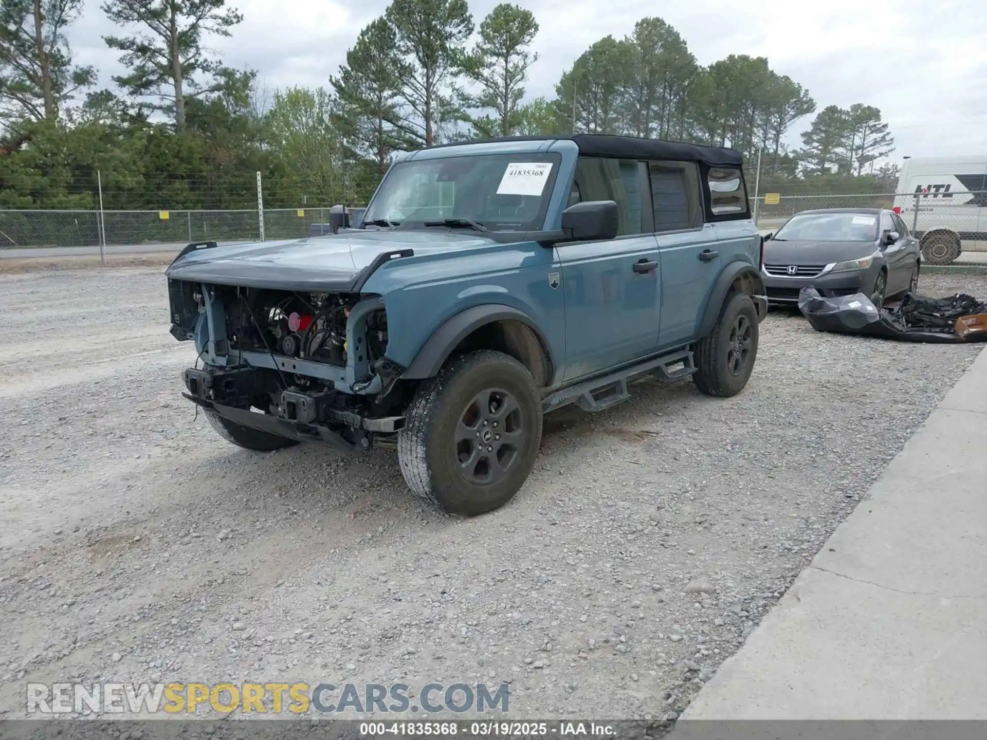 2 Photograph of a damaged car 1FMDE5BH8PLB46878 FORD BRONCO 2023