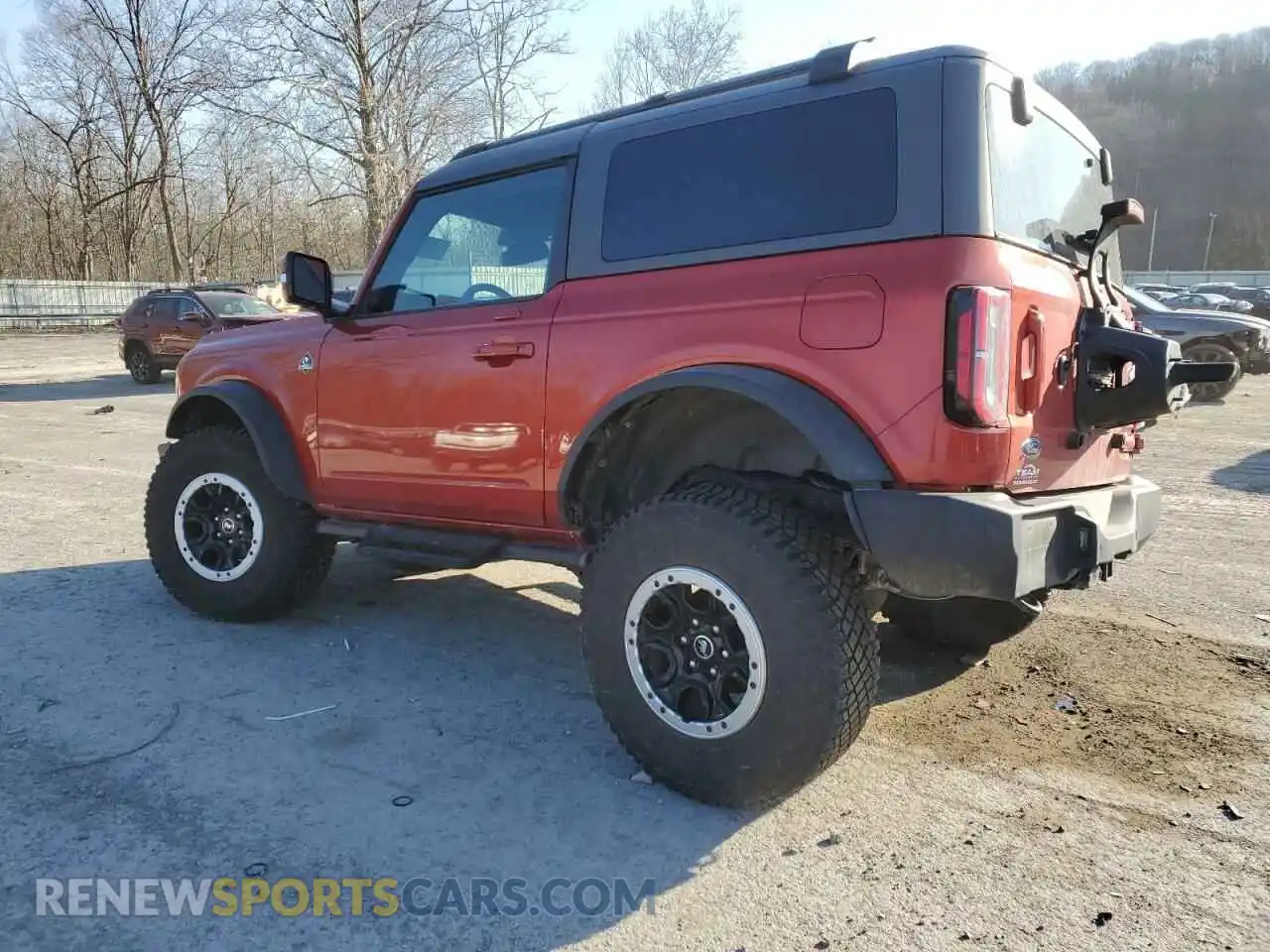 2 Photograph of a damaged car 1FMDE5CP1PLB98701 FORD BRONCO 2023