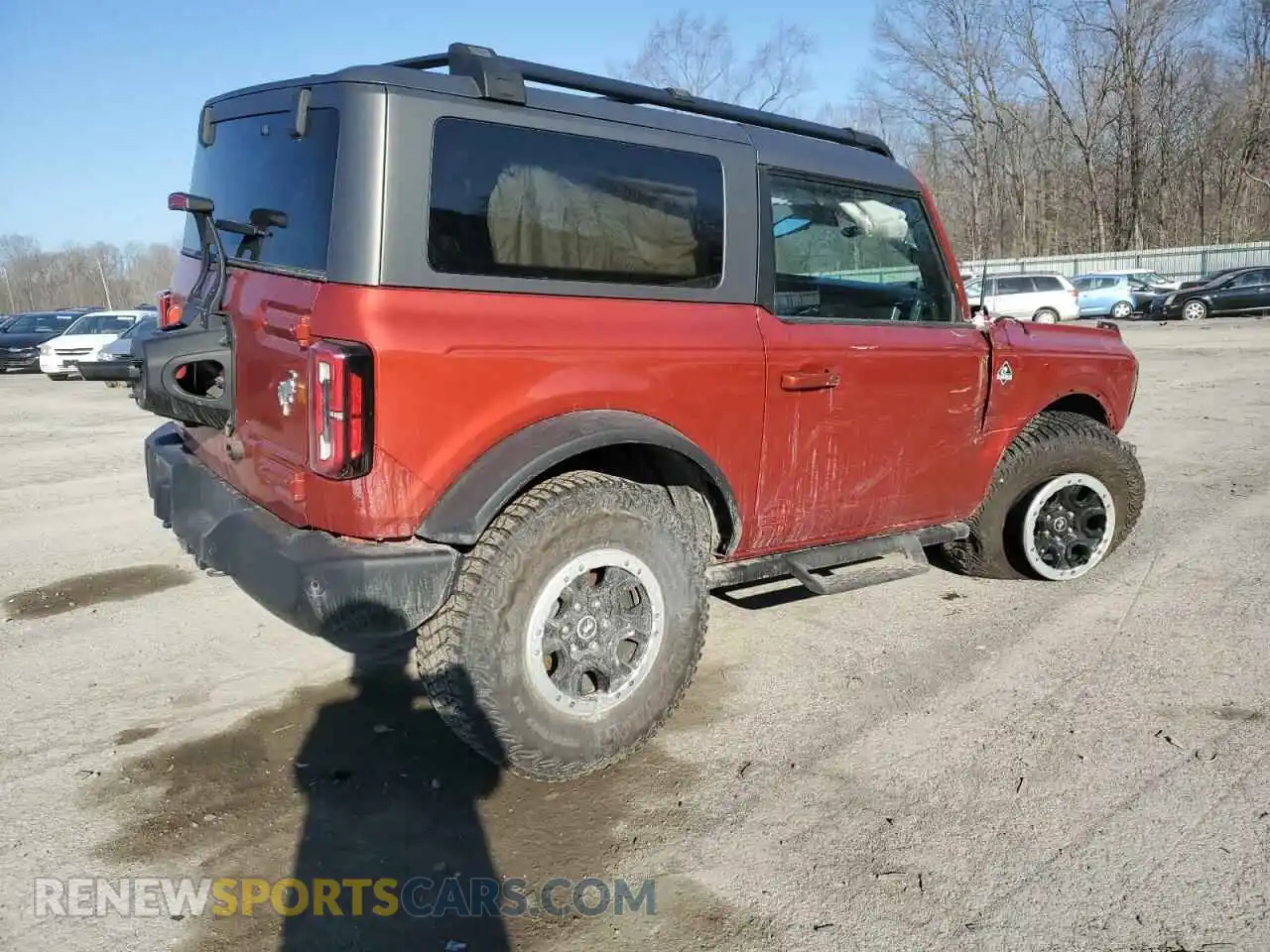 3 Photograph of a damaged car 1FMDE5CP1PLB98701 FORD BRONCO 2023