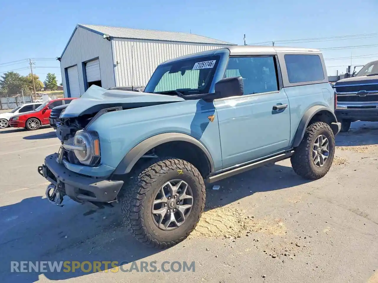 1 Фотография поврежденного автомобиля 1FMDE5CP2PLB95659 FORD BRONCO 2023