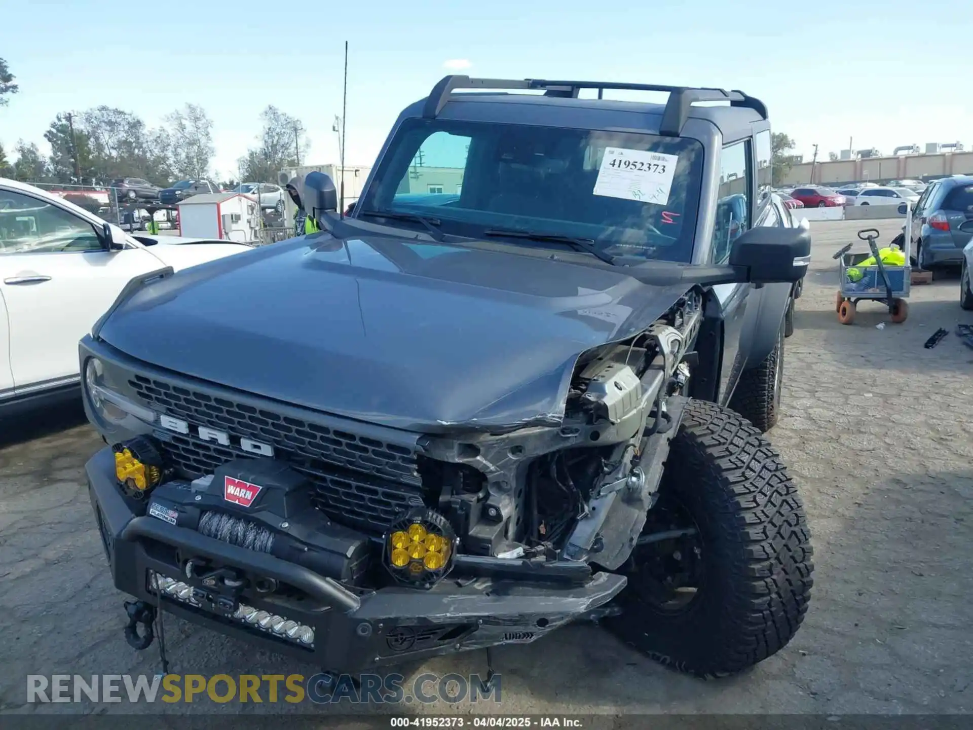 2 Photograph of a damaged car 1FMDE5CP4PLB46012 FORD BRONCO 2023