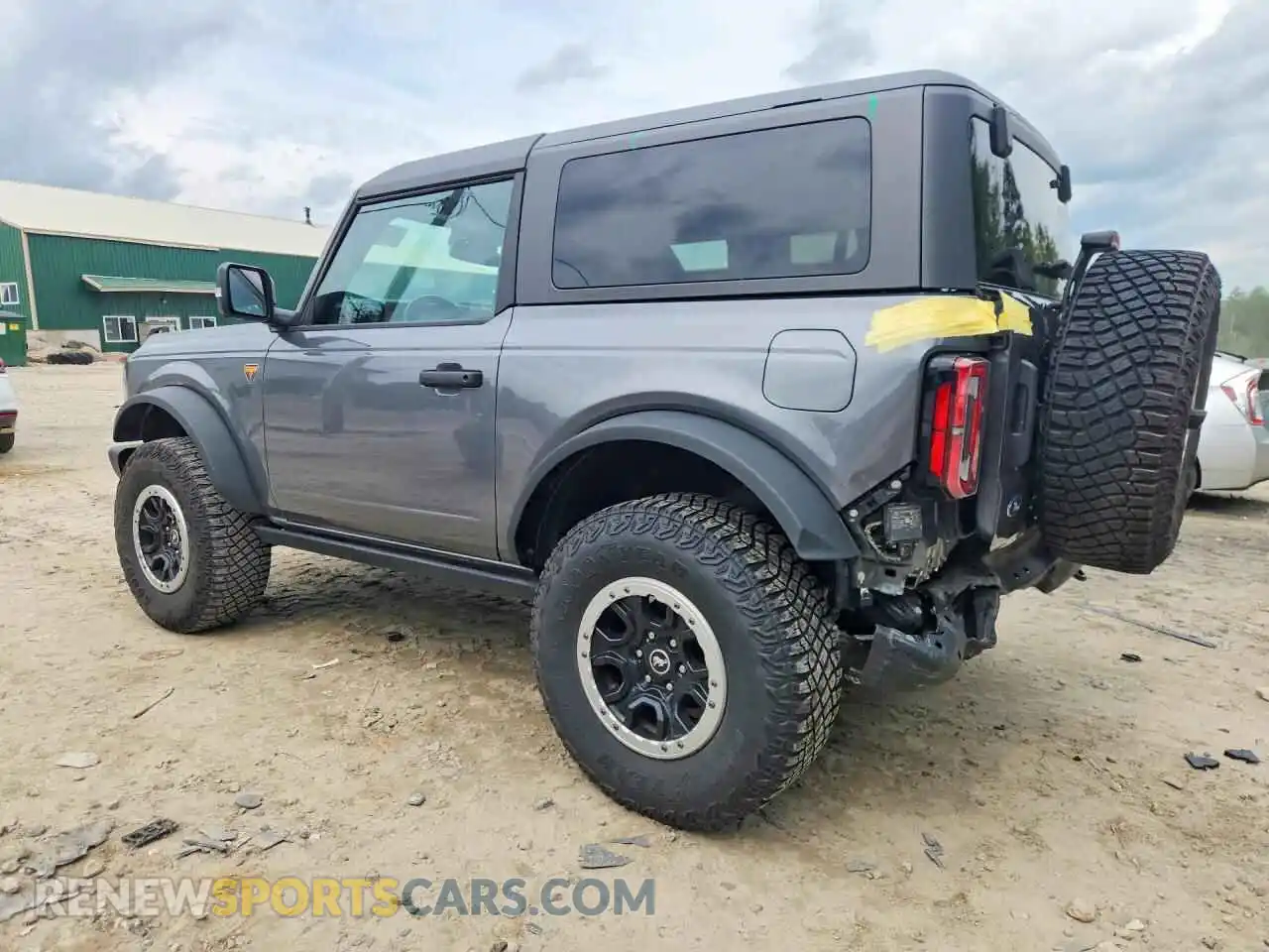 2 Фотография поврежденного автомобиля 1FMDE5CP8PLB76890 FORD BRONCO 2023