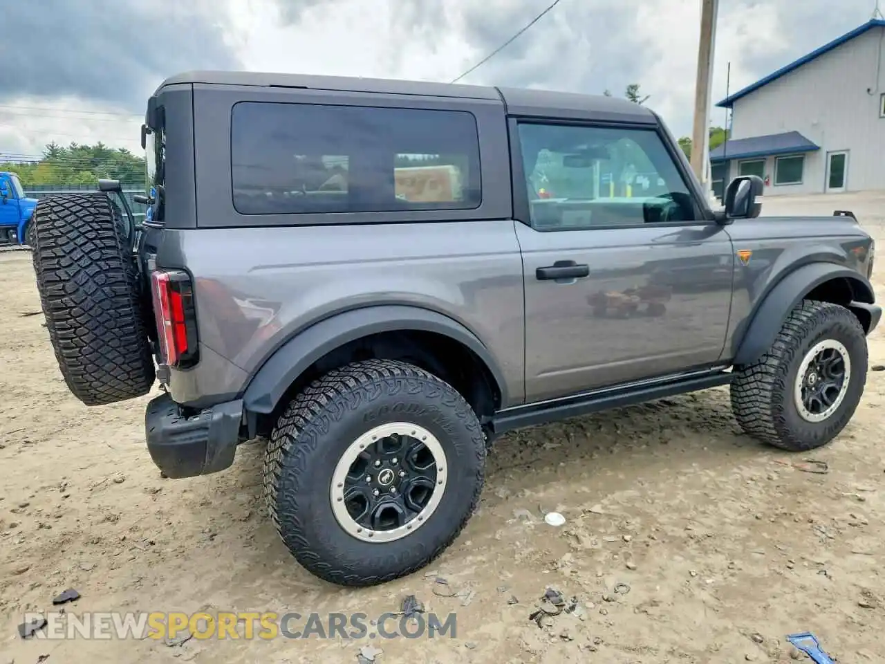 3 Фотография поврежденного автомобиля 1FMDE5CP8PLB76890 FORD BRONCO 2023