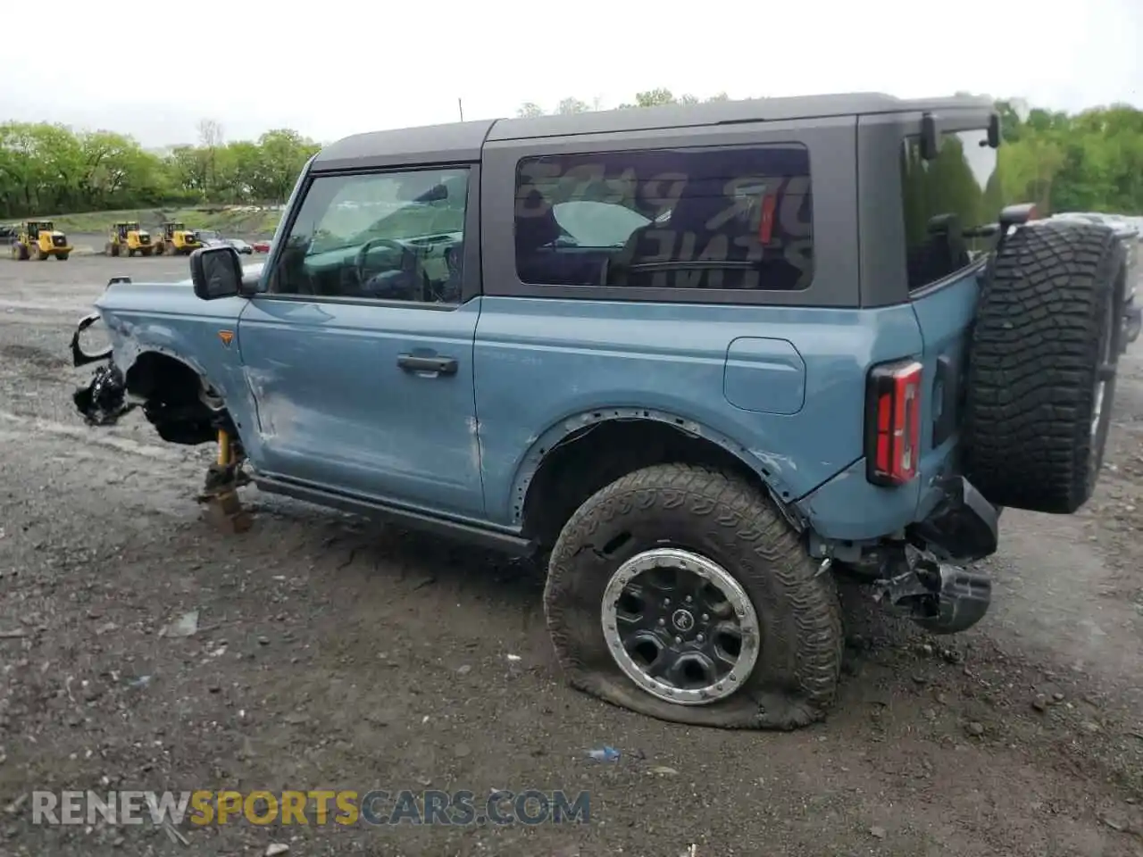 2 Photograph of a damaged car 1FMDE5CP9PLA91041 FORD BRONCO 2023