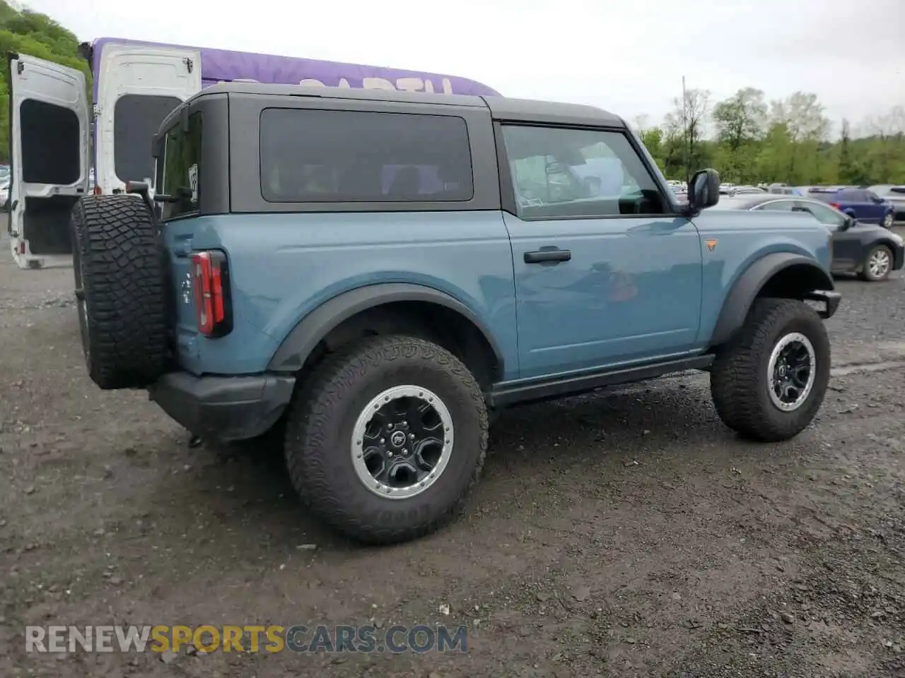3 Photograph of a damaged car 1FMDE5CP9PLA91041 FORD BRONCO 2023