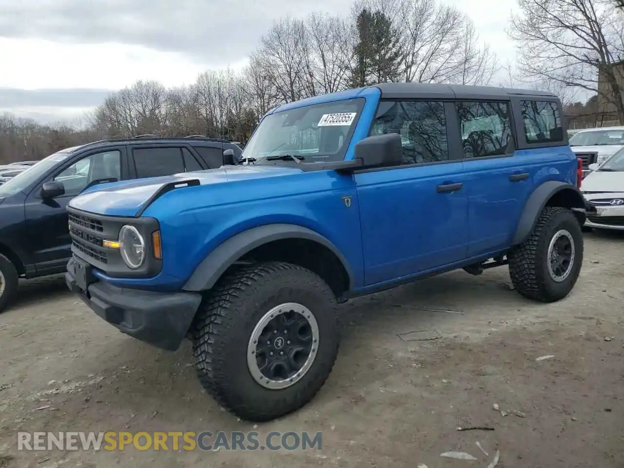 1 Photograph of a damaged car 1FMDE5DH0PLA93882 FORD BRONCO 2023