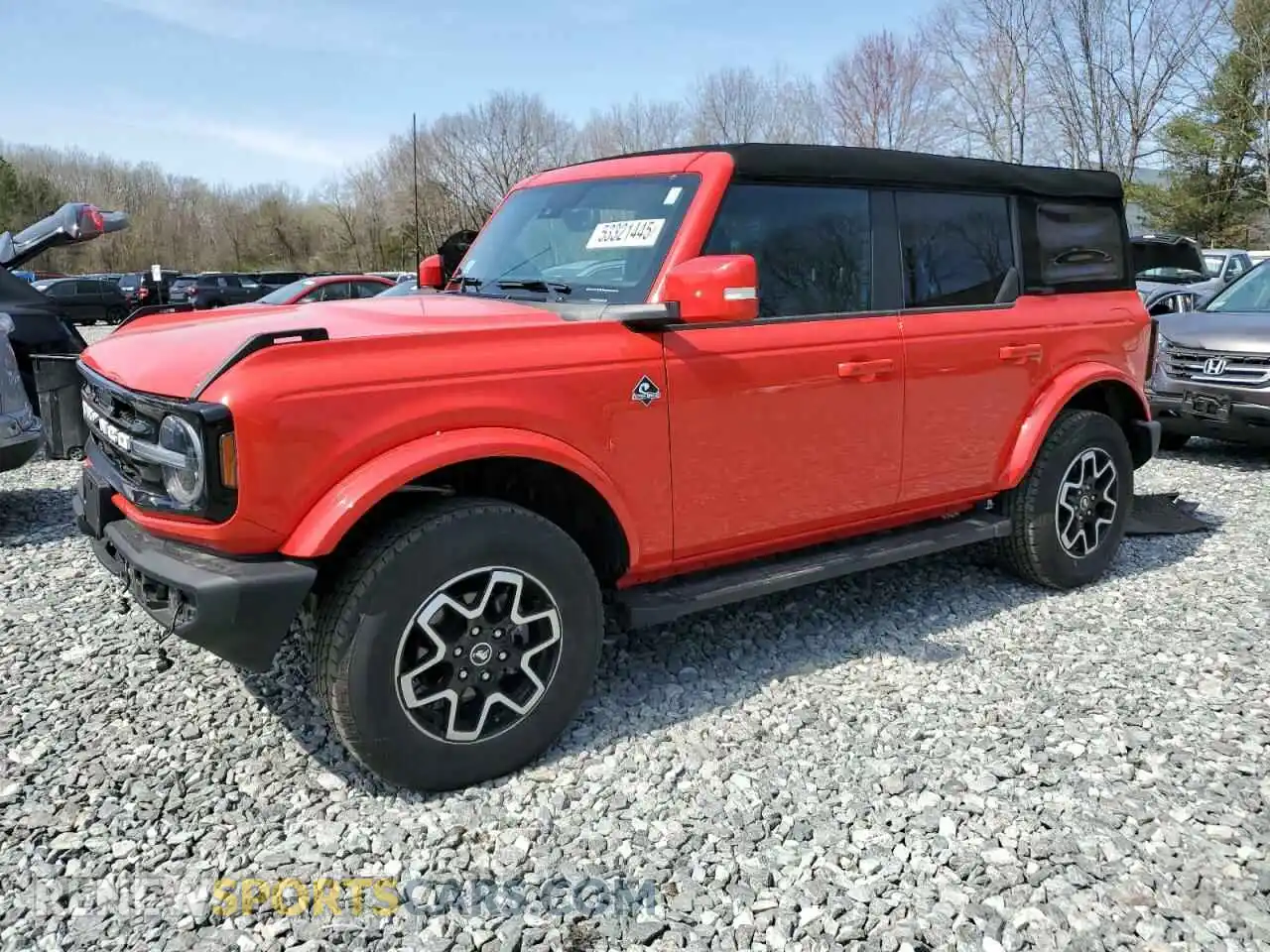 1 Photograph of a damaged car 1FMDE5DH0PLB63705 FORD BRONCO 2023