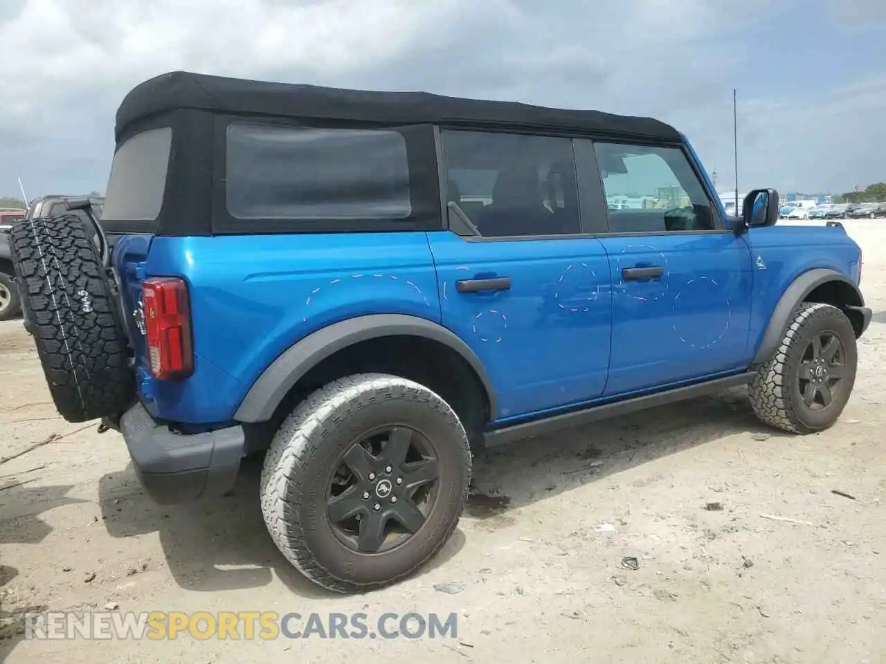 3 Photograph of a damaged car 1FMDE5DH1PLA85211 FORD BRONCO 2023