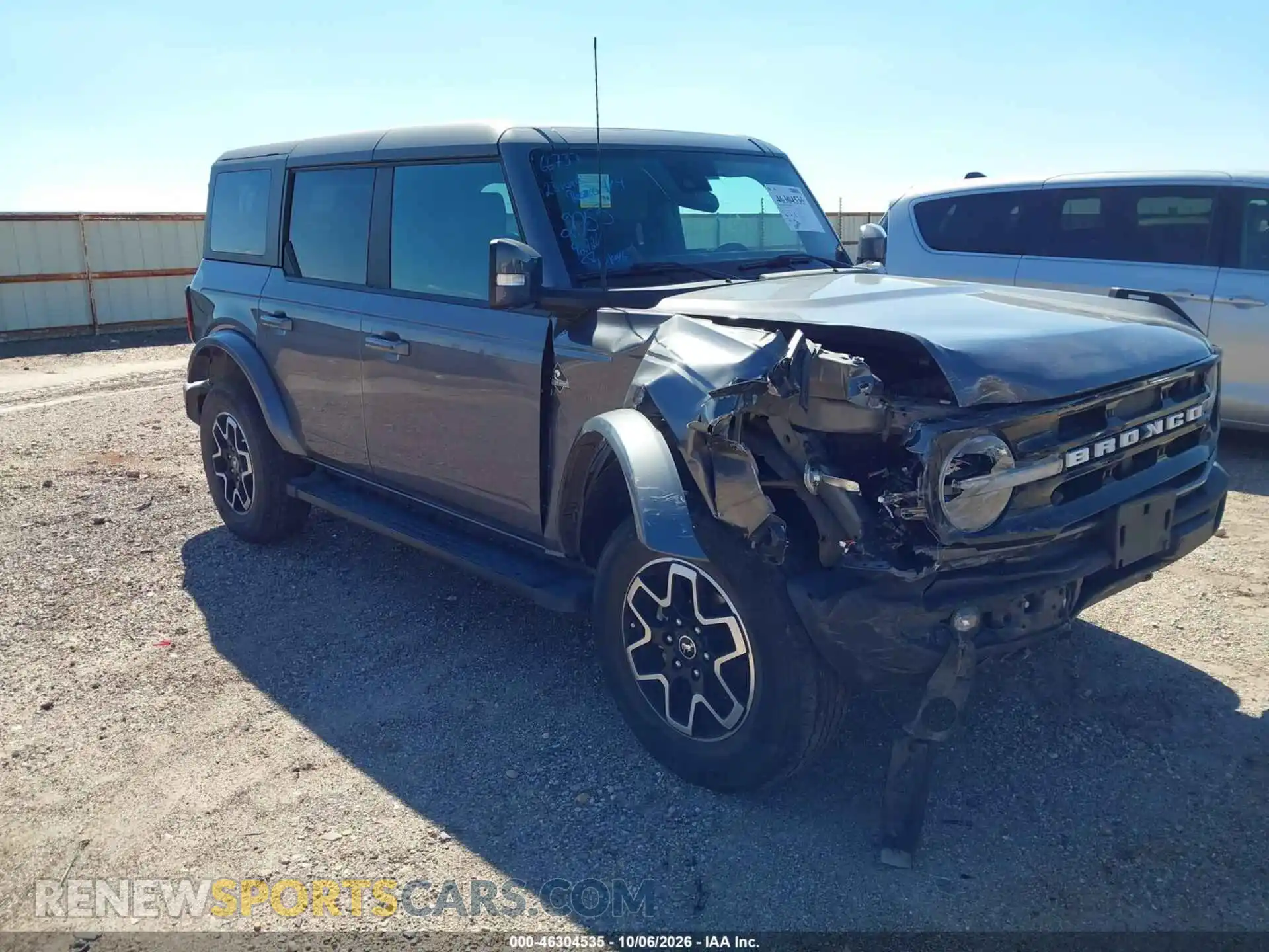 1 Photograph of a damaged car 1FMDE5DH3PLB12053 FORD BRONCO 2023