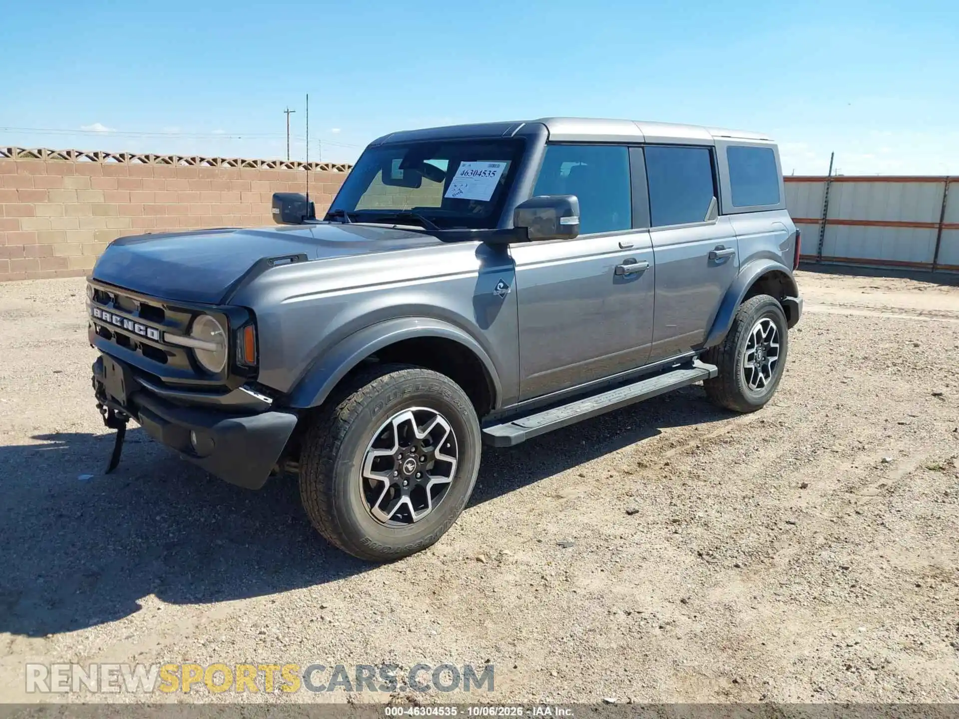 2 Photograph of a damaged car 1FMDE5DH3PLB12053 FORD BRONCO 2023