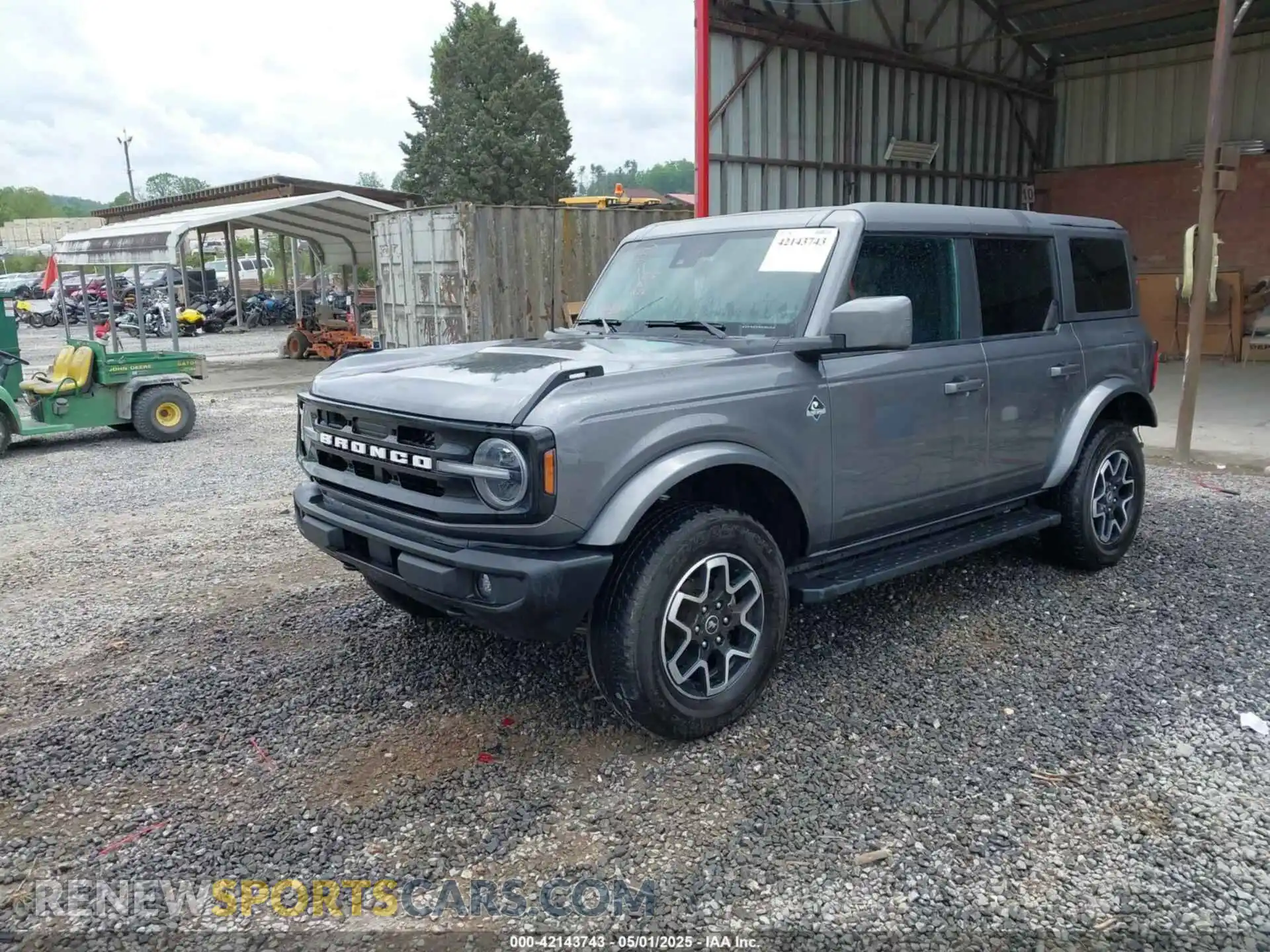 2 Photograph of a damaged car 1FMDE5DH4PLB10733 FORD BRONCO 2023