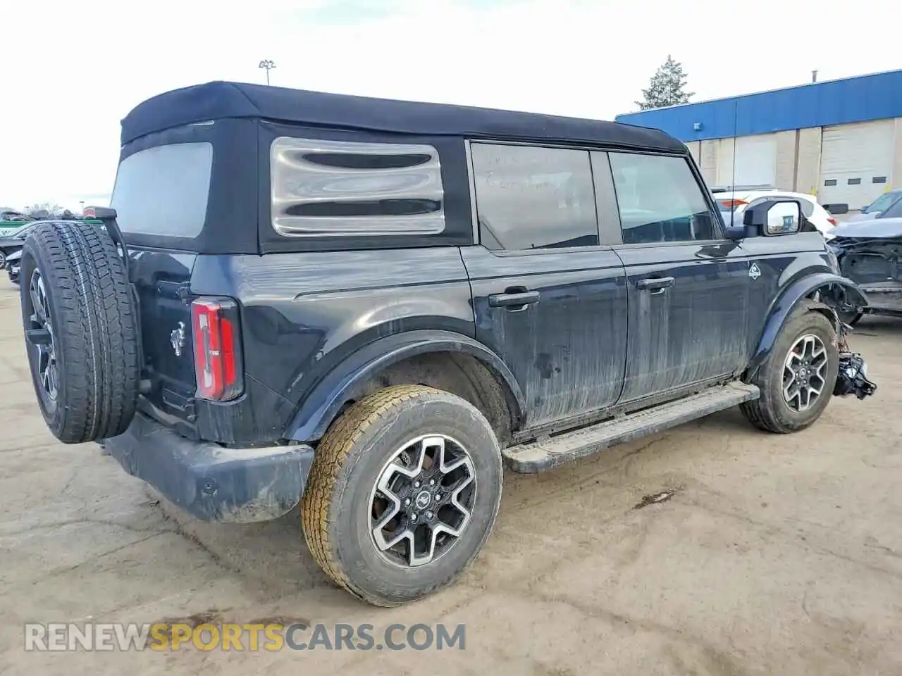 3 fotografías del automóvil dañado 1FMDE5DH4PLB15821 FORD BRONCO 2023