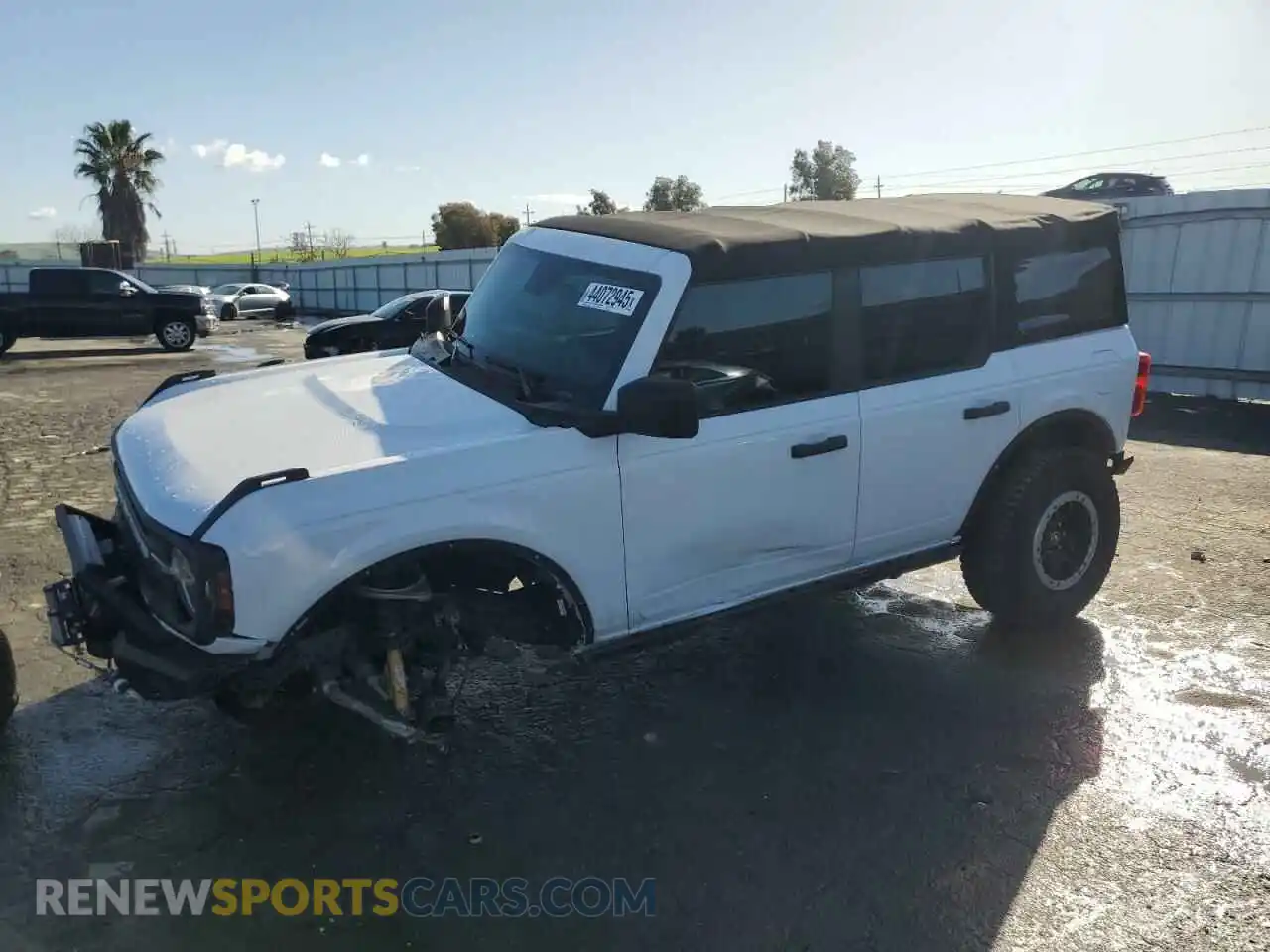 1 Photograph of a damaged car 1FMDE5DH8PLA85996 FORD BRONCO 2023