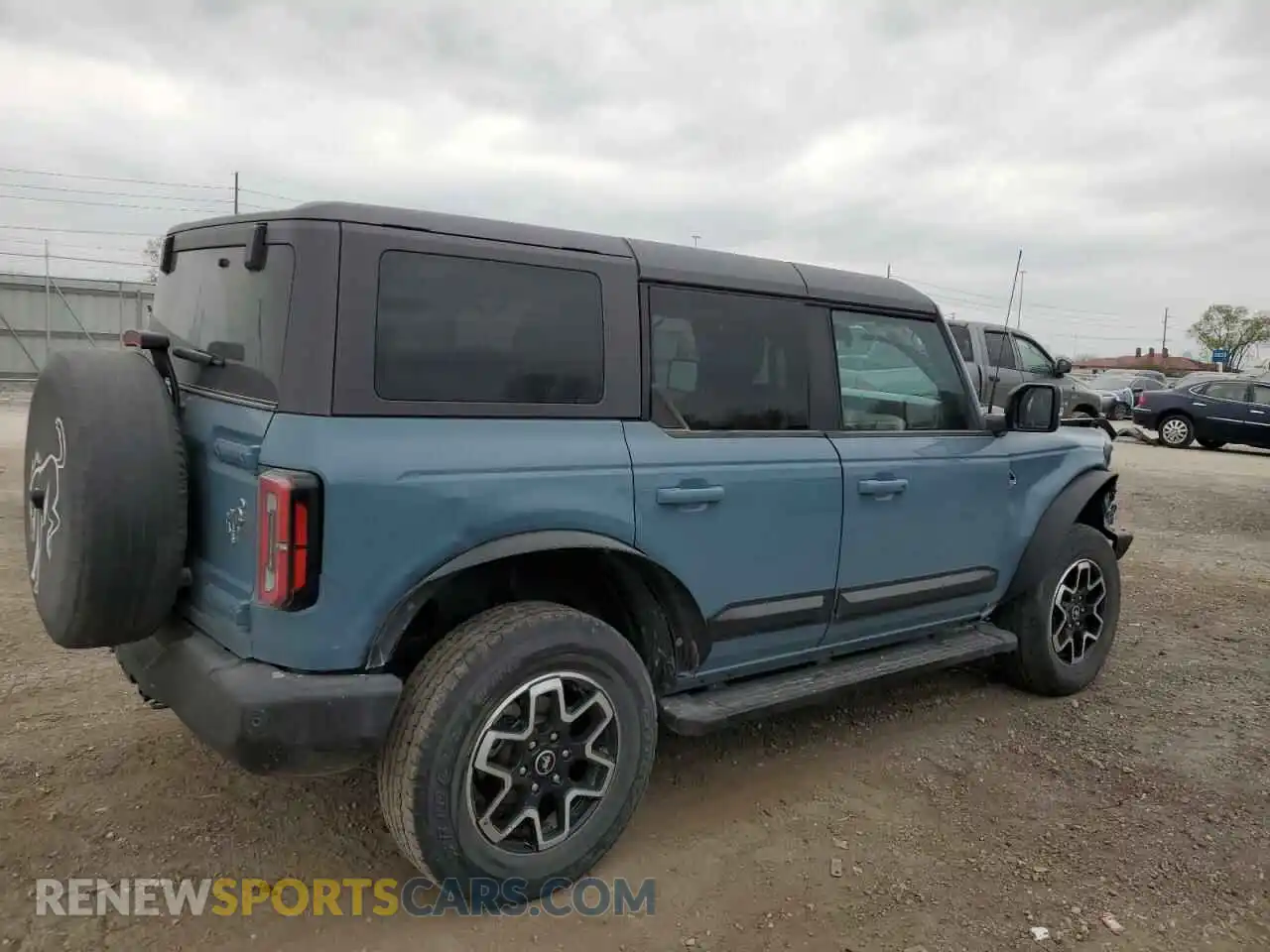 3 Фотография поврежденного автомобиля 1FMEE5BP0PLA97607 FORD BRONCO 2023